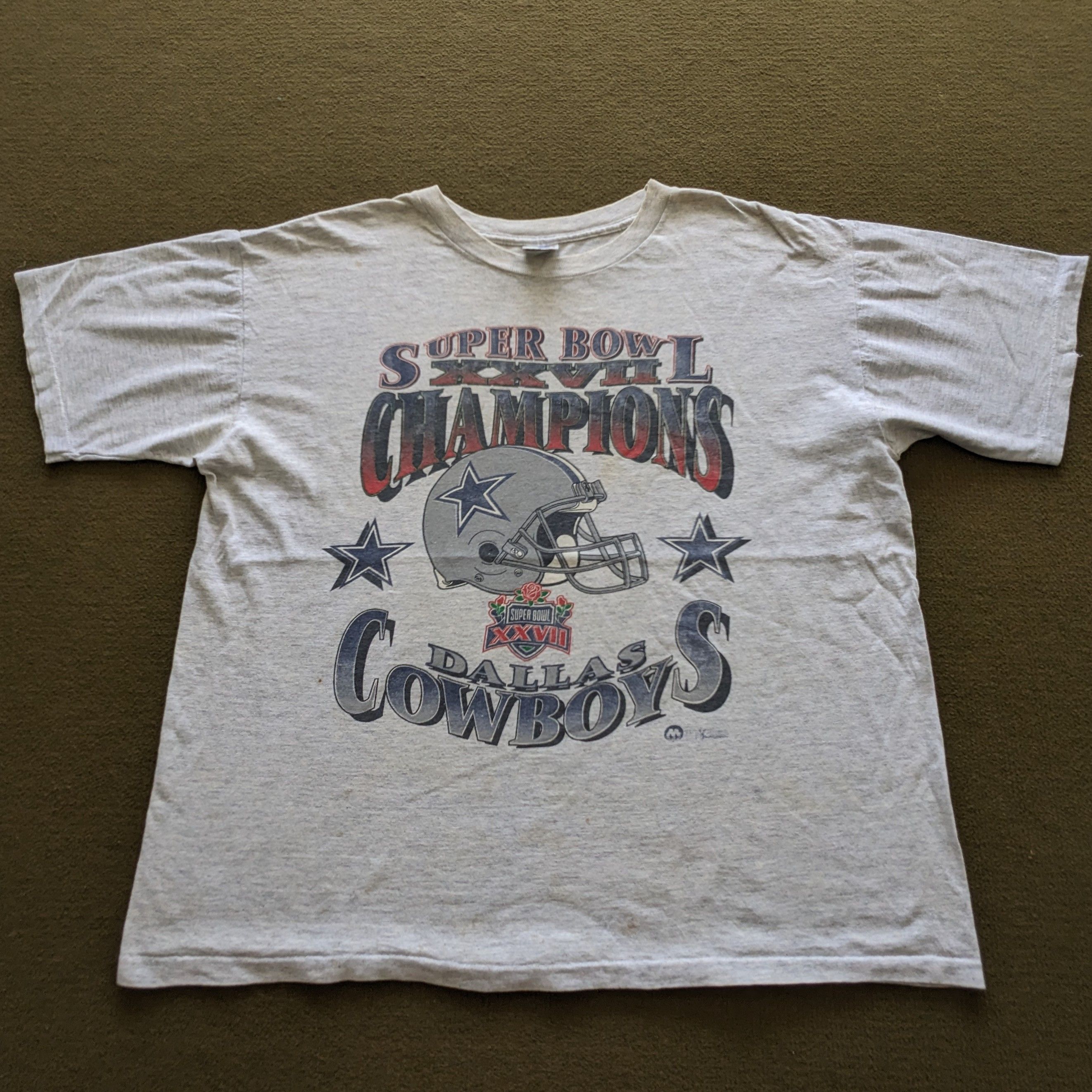 Other Vintage 90's Dallas cowboys Super Bowl Champions Tshirt Size US XL / EU 56 / 4 - 1 Thumbnail