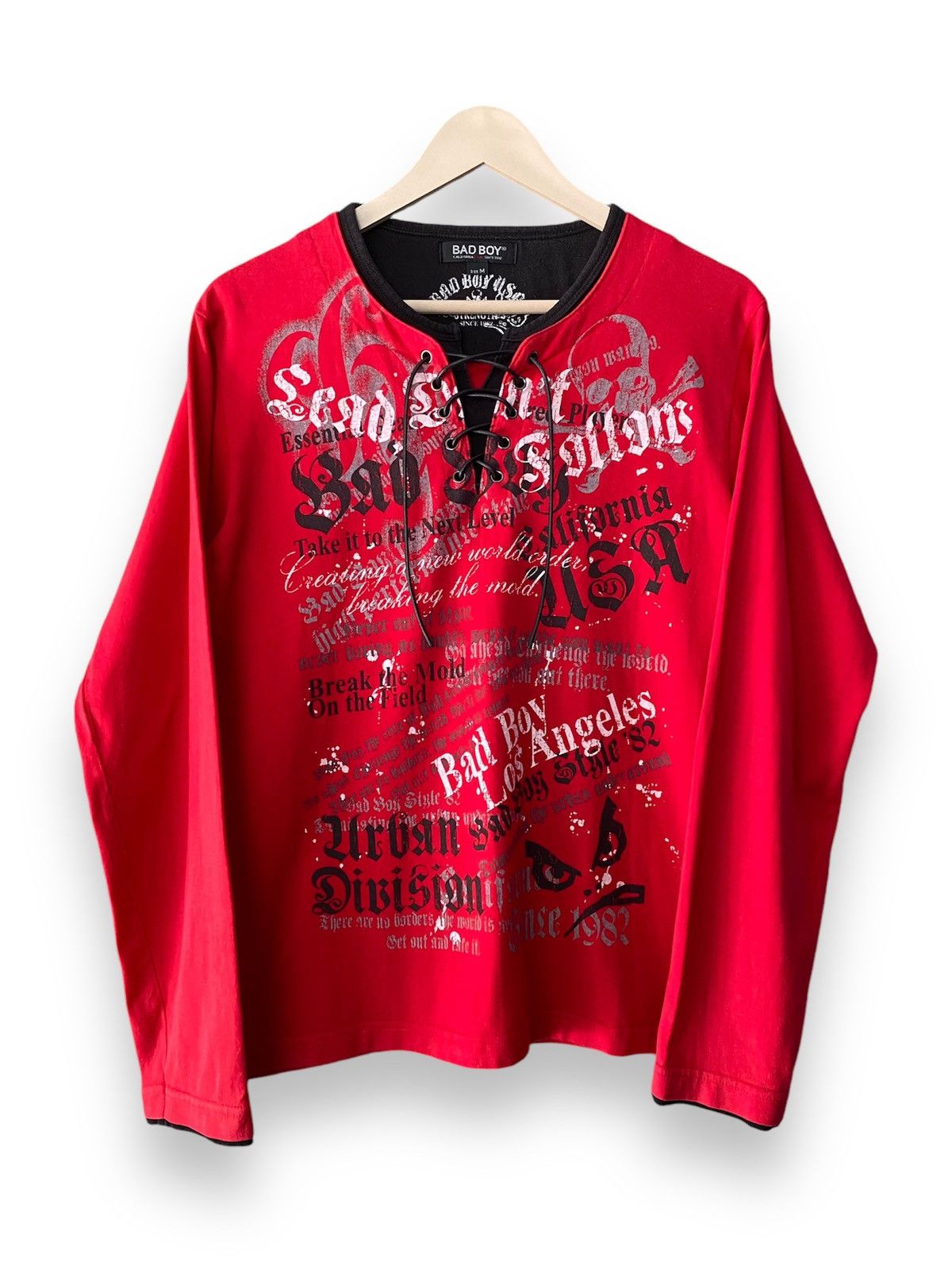 If Six Was Nine × Japanese Brand × Le Grande Bleu (L.G.B.) Bad boy poem longsleavee Size US M / EU 48-50 / 2 - 1 Thumbnail