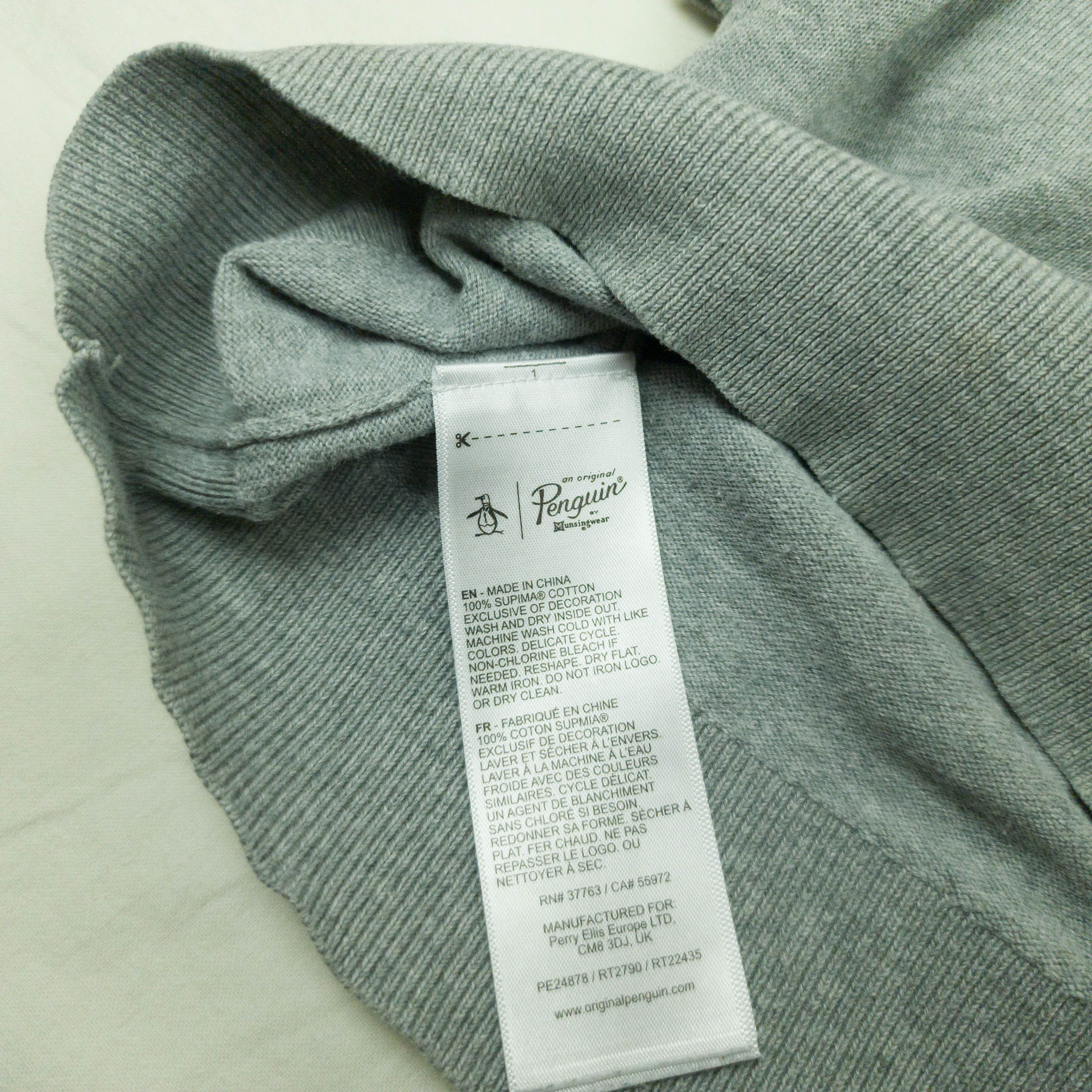 Original Penguin Penguin mens jumper cotton size XL gc Size US XL / EU 56 / 4 - 7 Thumbnail