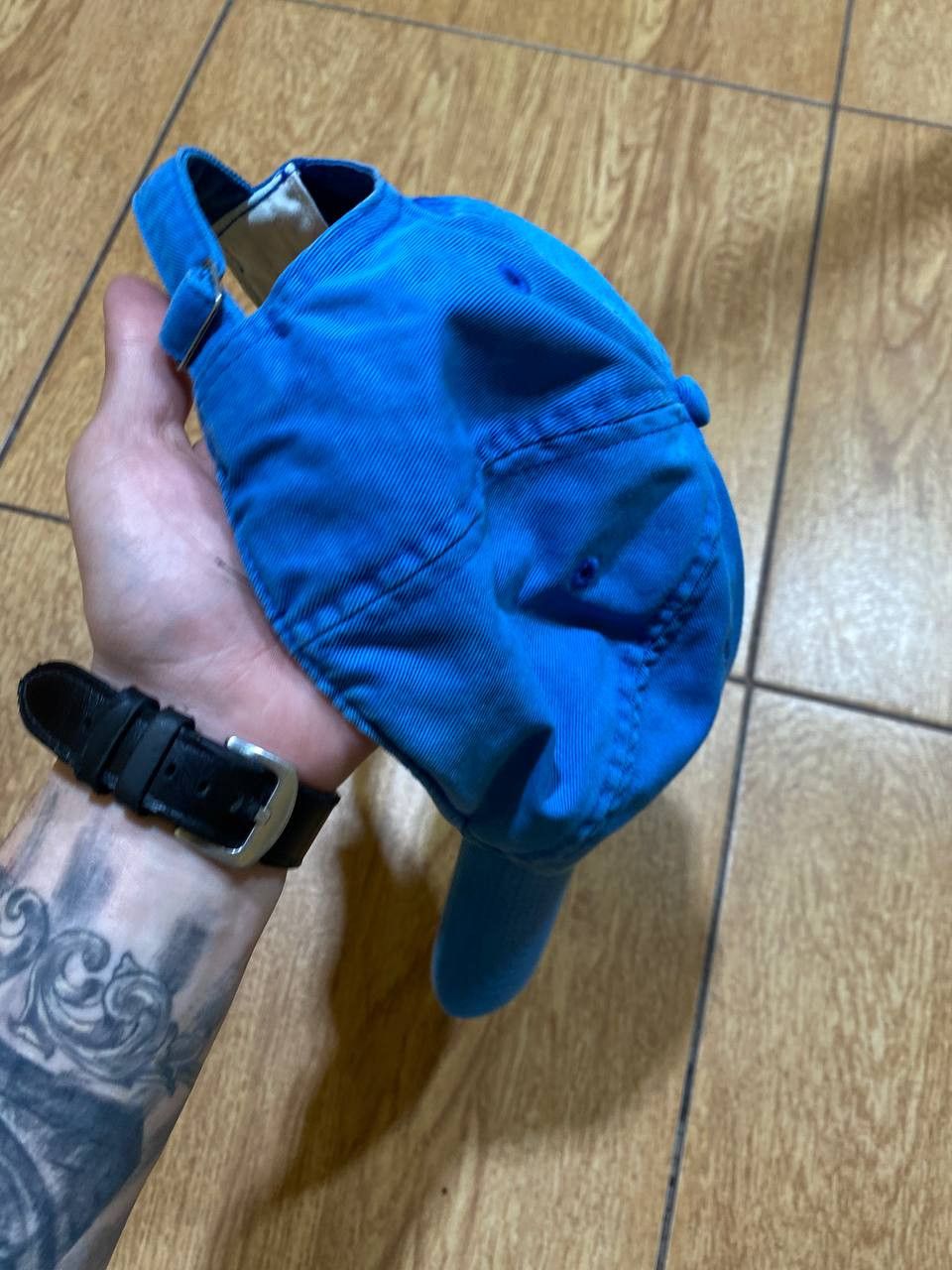Nike Hats Vintage blue Cap Nike big logo Y2K streetwear Size ONE SIZE - 8 Thumbnail