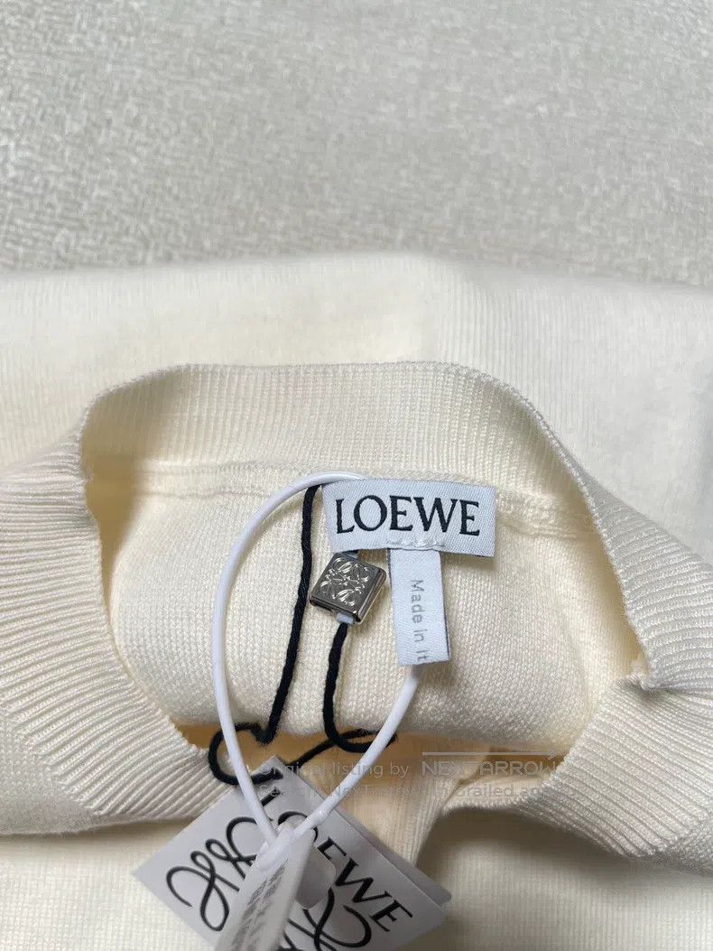 Loewe Loewe 23 Fall/Winter Simple Logo Raglan Wool Sweater Size M / US 6-8 / IT 42-44 - 2 Thumbnail