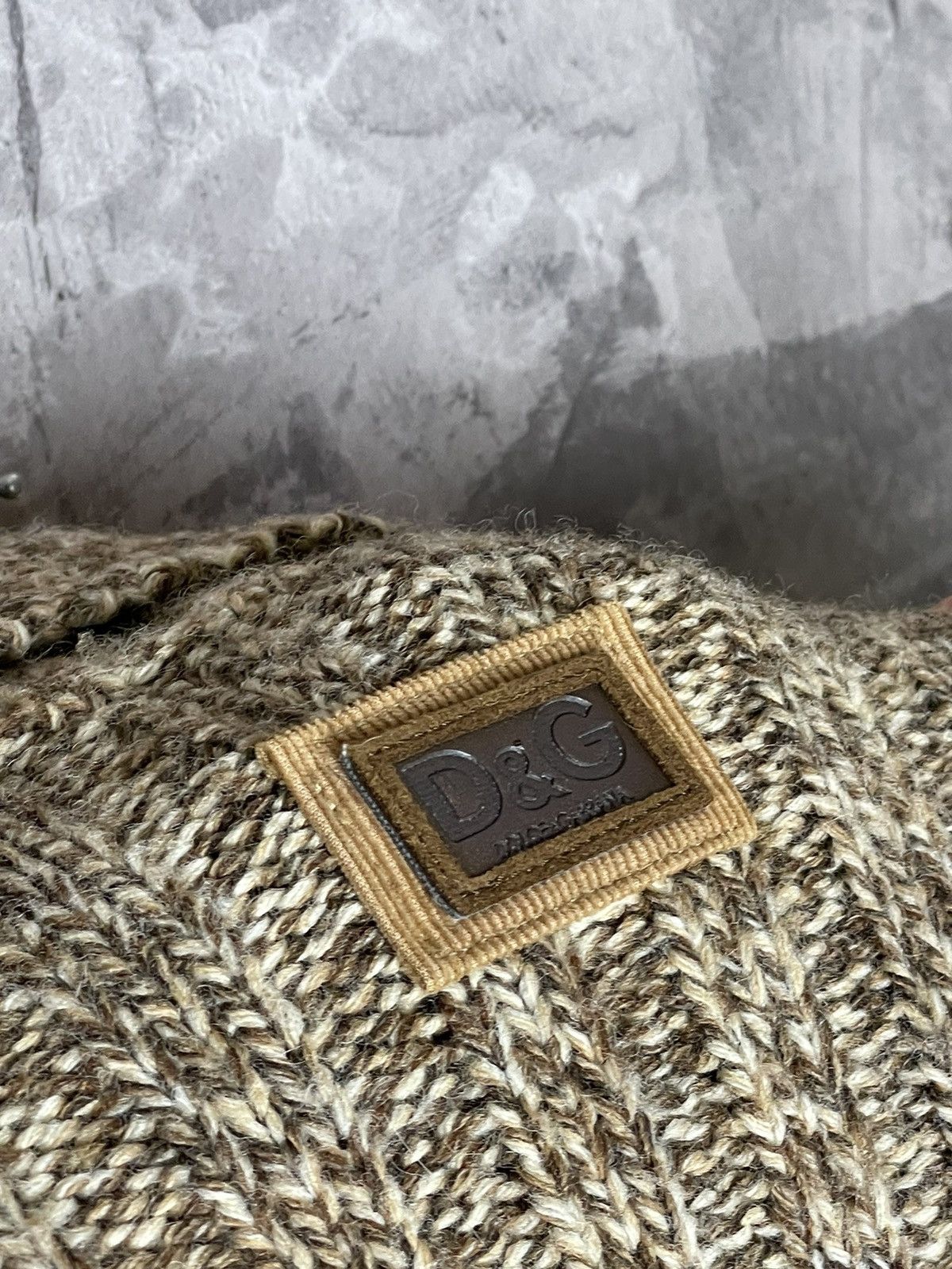 Dolce & Gabbana × Vintage CRAZY VINTAGE DOLCE GABBANA STRIPED 3D KNIT SWEATER Y2K Size US M / EU 48-50 / 2 - 11 Thumbnail