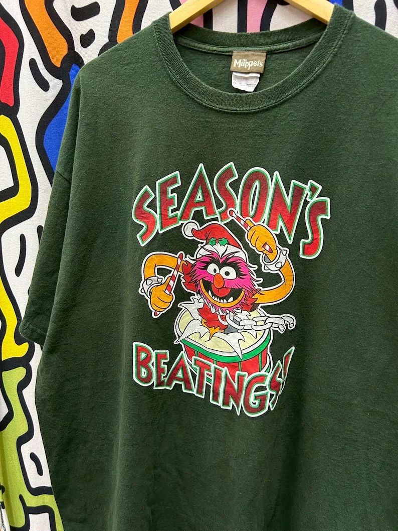 Vintage Vintage 2000s The Muppets tshirt size 2XL Size US XXL / EU 58 / 5 - 1 Thumbnail