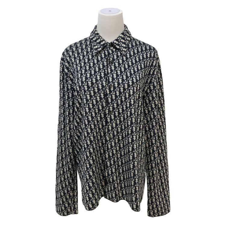 Dior Dior Oblique Monogram Shirt Size M Size US M / EU 48-50 / 2 - 1 Thumbnail