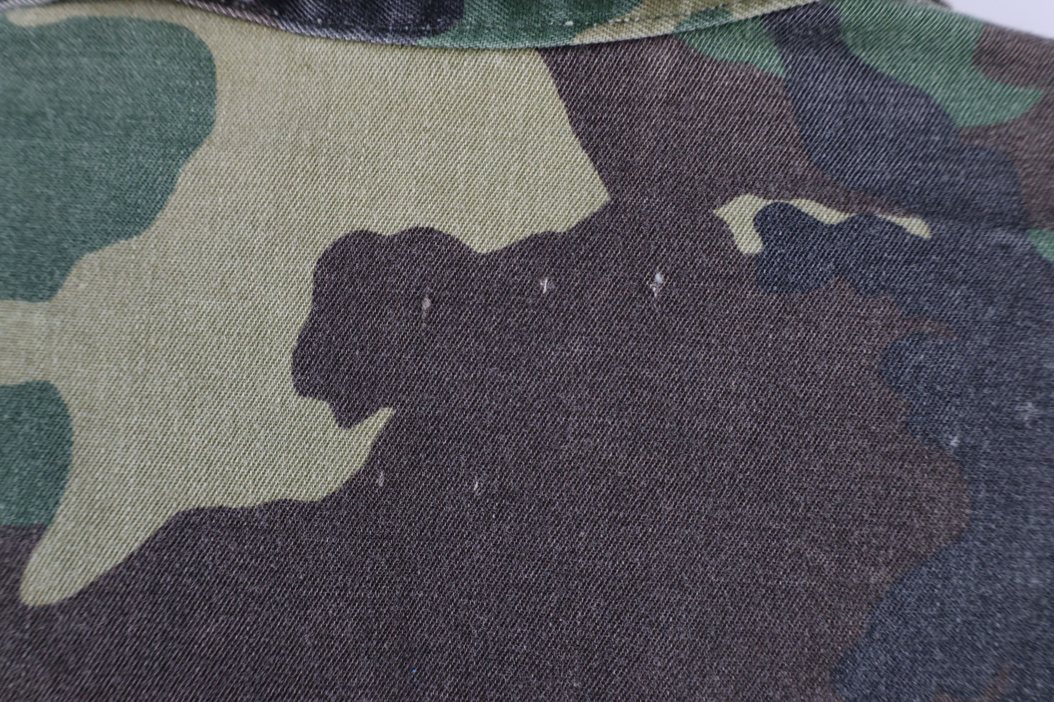 Vintage Vintage 70s Military Camouflage Combat Field Jacket Coat Size US L / EU 52-54 / 3 - 11 Thumbnail