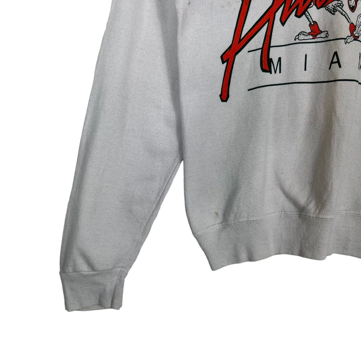 Jansport × Vintage 🔥 VINTAGE 1980s HURRICANES UNIVERSITY MIAMI SWEATSHIRTS Size US S / EU 44-46 / 1 - 4 Thumbnail