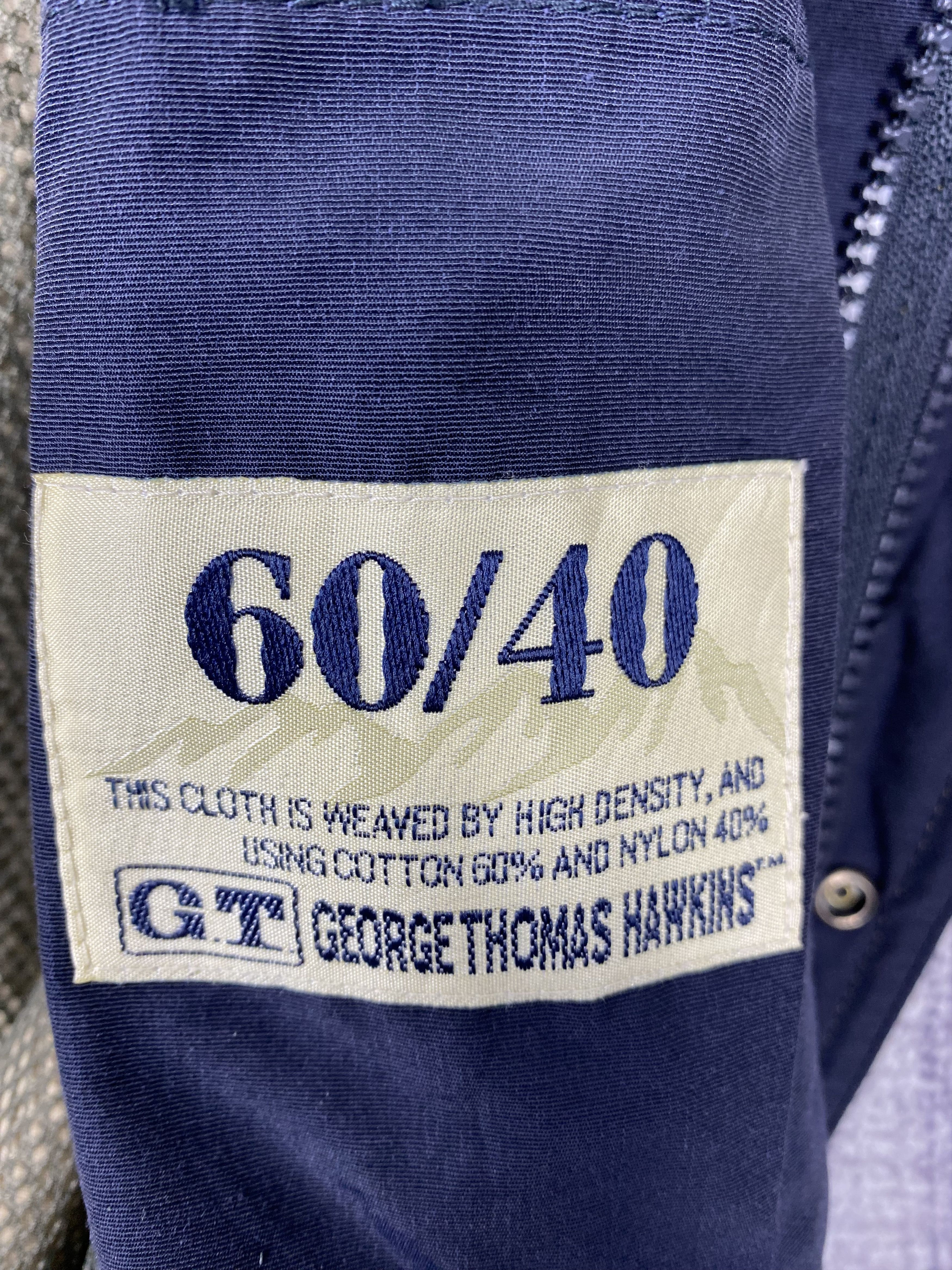 Japanese Brand Vintage George Thomas Hawkins Full Zip Utility Jacket Size US L / EU 52-54 / 3 - 11 Thumbnail