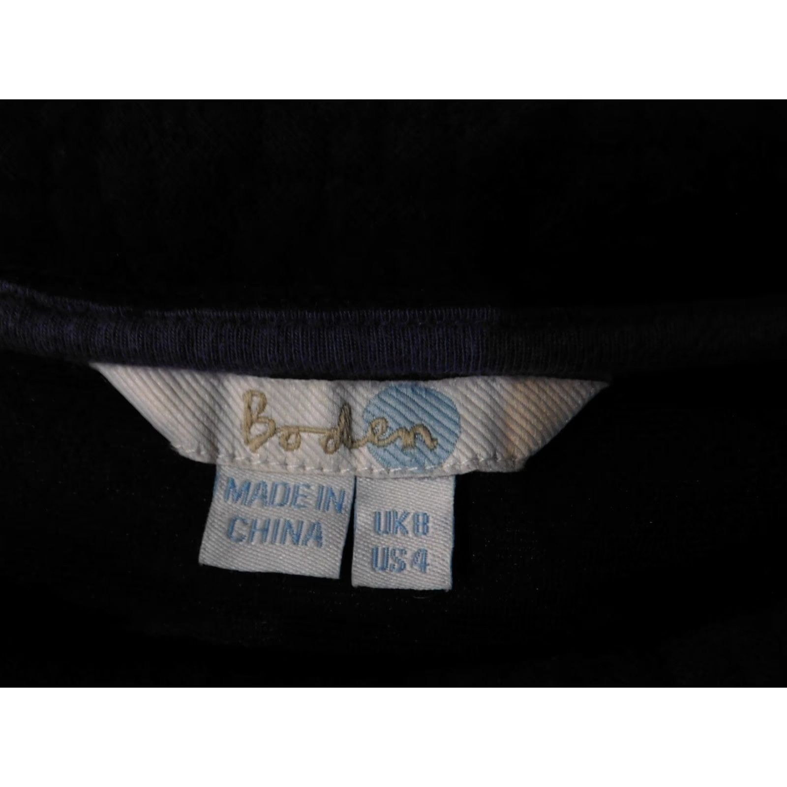 Boden Boden Sweater Womens Regular Size 4 Black Long Sleeve Knit Pullover Stretch Cuffed End Women's Pullover Knit Sweater Size S / US 4 / IT 40 - 6 Thumbnail