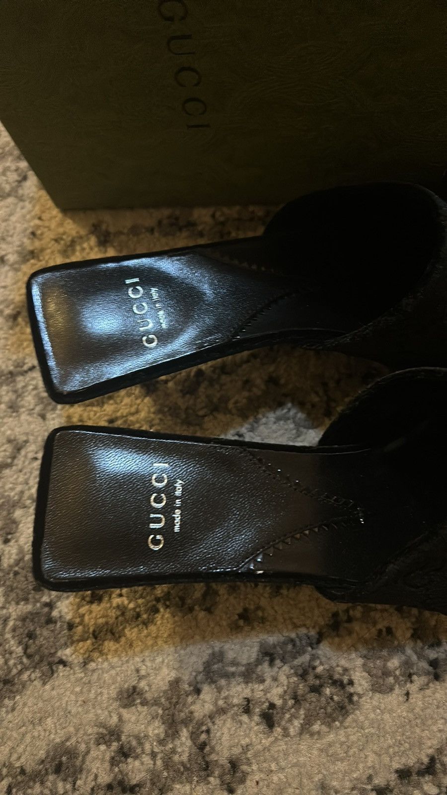 Gucci GUCCI Women's GG slide Sandal size 39 Size US 9 / IT 39 - 4 Thumbnail