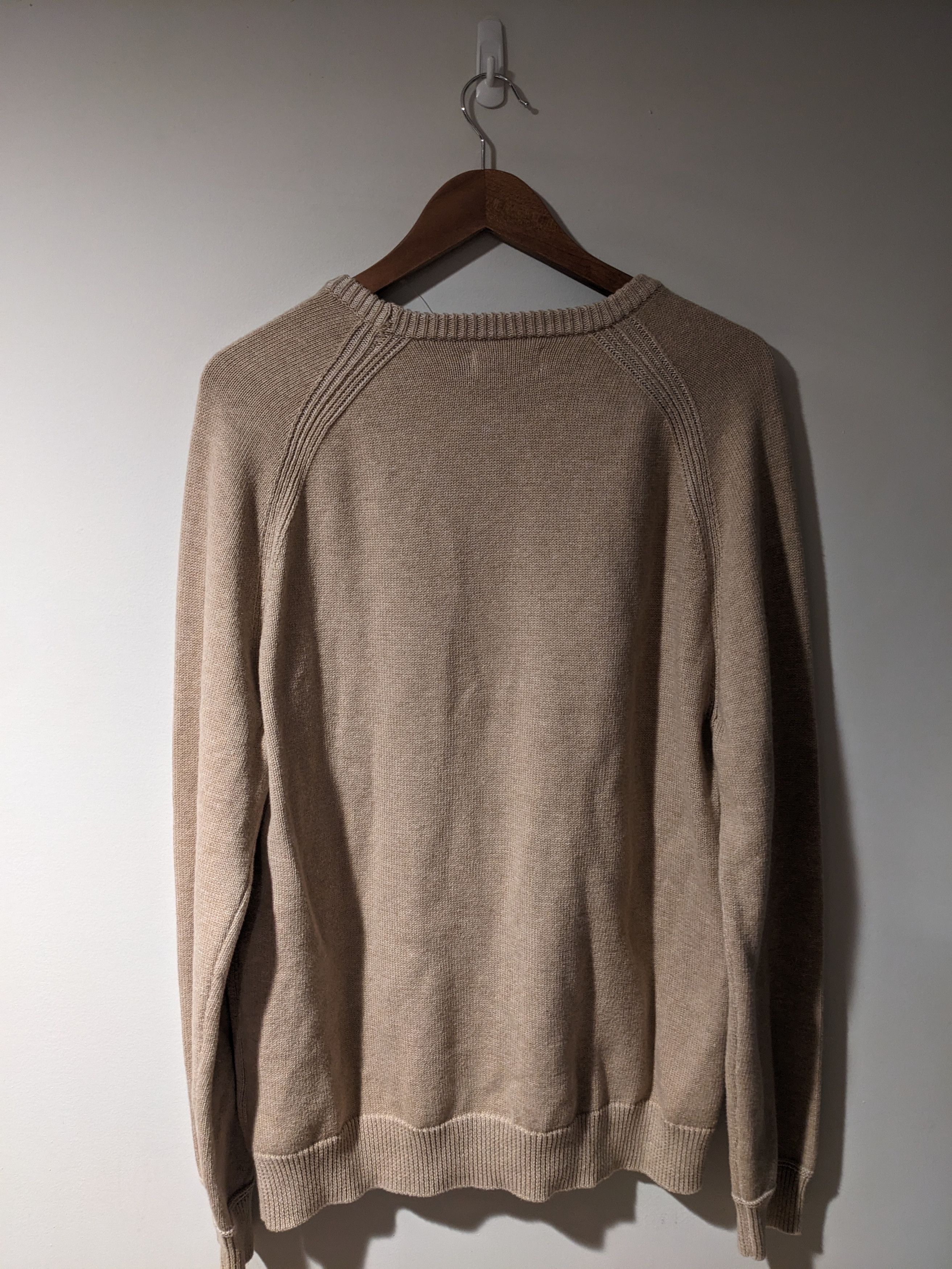 Polo Ralph Lauren Polo Ralph Lauren Large Natural Beige Sweater Size US L / EU 52-54 / 3 - 6 Thumbnail