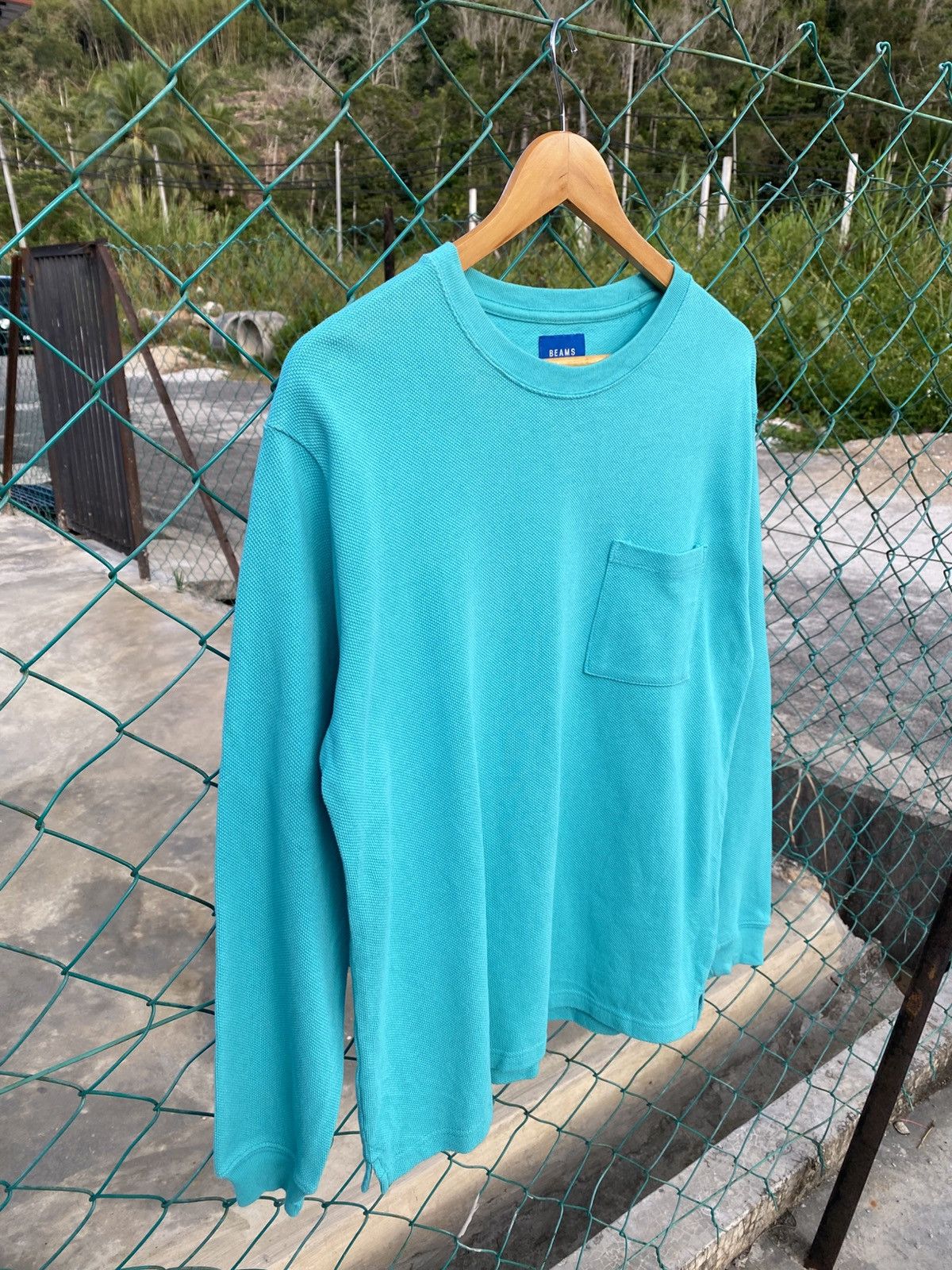 Beams Plus Beams single pocket long sleeve tees Size US S / EU 44-46 / 1 - 3 Thumbnail