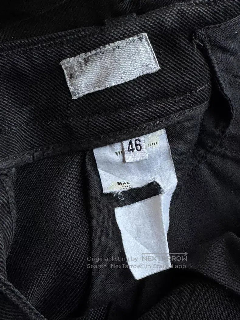 Helmut Lang Helmut Lang Black Waxed Zip Pants Size US 30 / EU 46 - 7 Thumbnail
