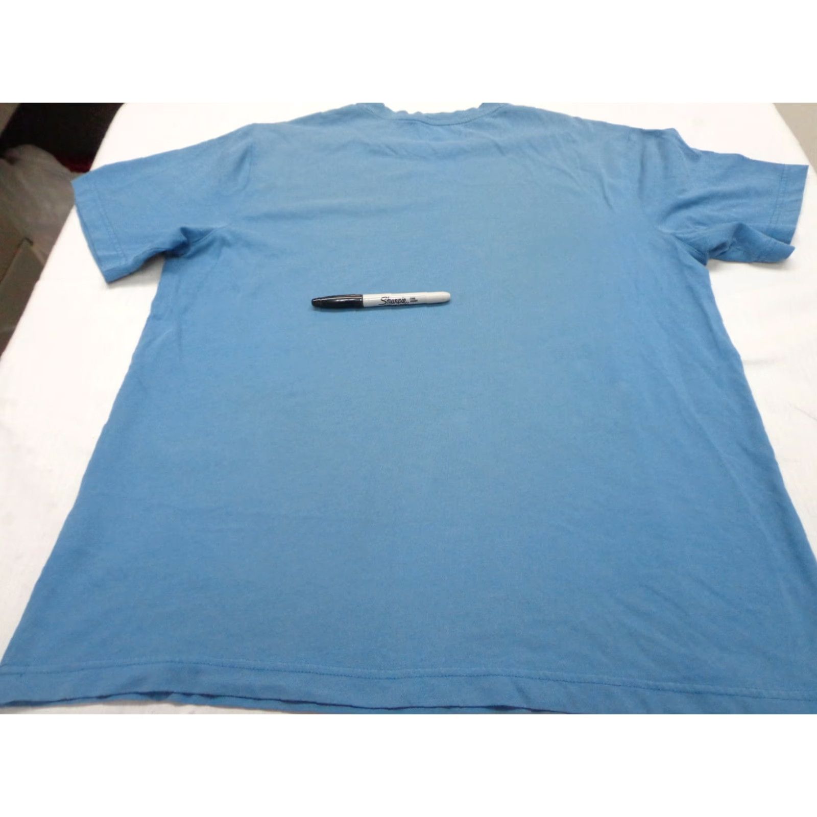 Reebok REEBOK PLAY DRY BLUE T-SHIRT LARGE Men T-Shirt Blue 70% Cotton 30% Polyester Short Sleeve Regular Size Type Shirts & Tops Size US L / EU 52-54 / 3 - 6 Thumbnail