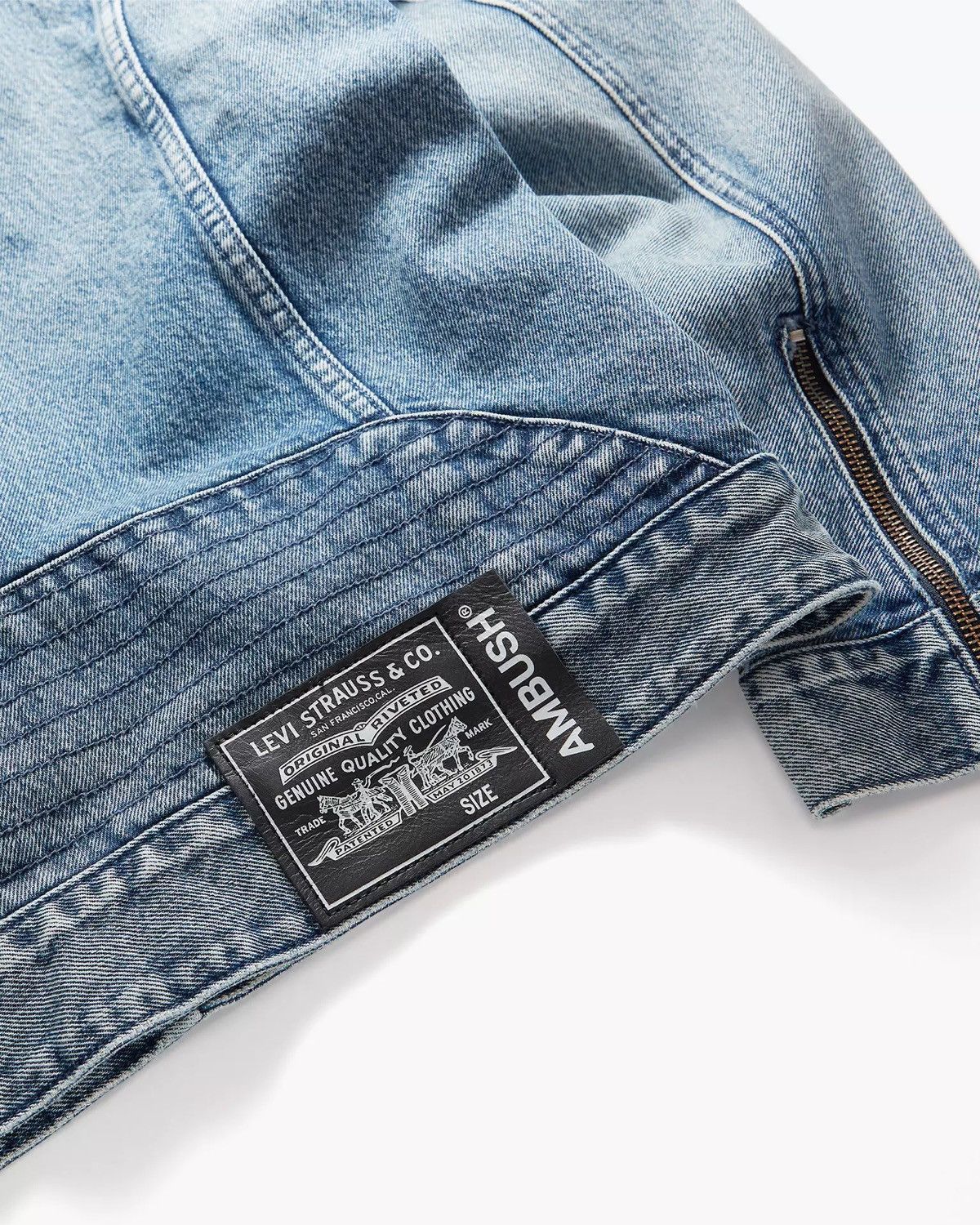 Ambush Design DDP New AMBUSH X LEVI’S Denim Moto Biker Jacket XL Size US XL / EU 56 / 4 - 5 Thumbnail