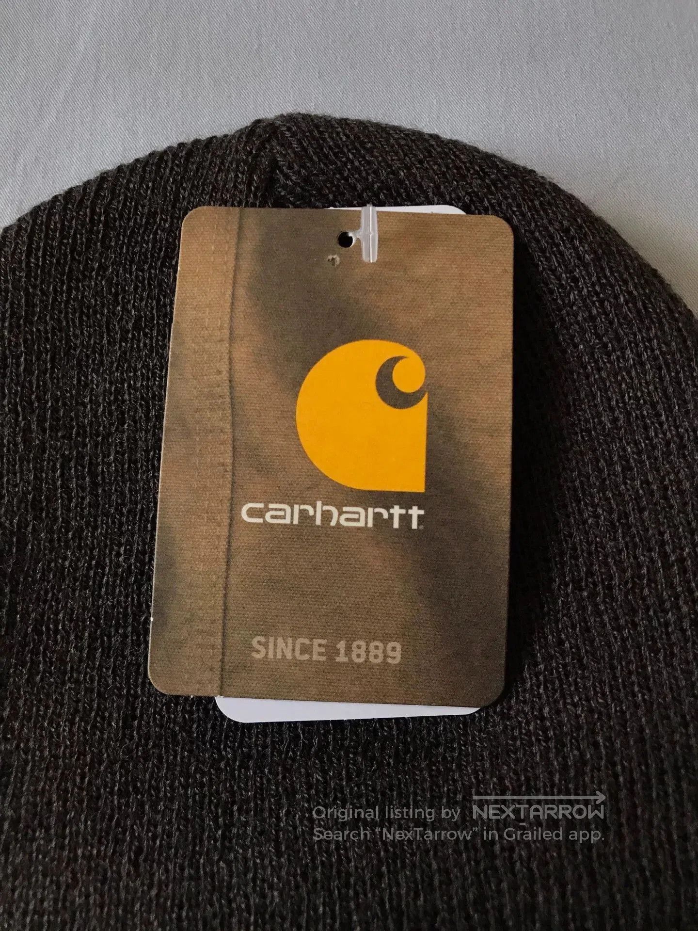 Carhartt Carhartt A18 DGR Dark Green Beanie. Size ONE SIZE - 6 Thumbnail