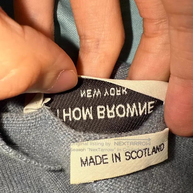 Thom Browne Thom Browne Light blue popular cashmere cardigan Size US XXS / EU 40 - 3 Thumbnail