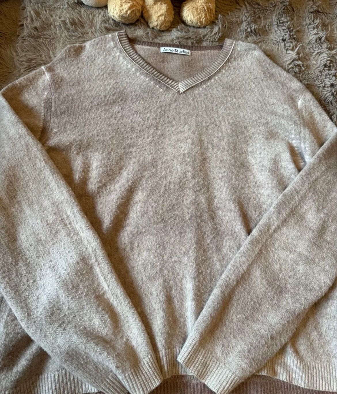 Acne Studios acne studios Morandi grey sweater - DMC Size US S / EU 44-46 / 1 - 1 Thumbnail