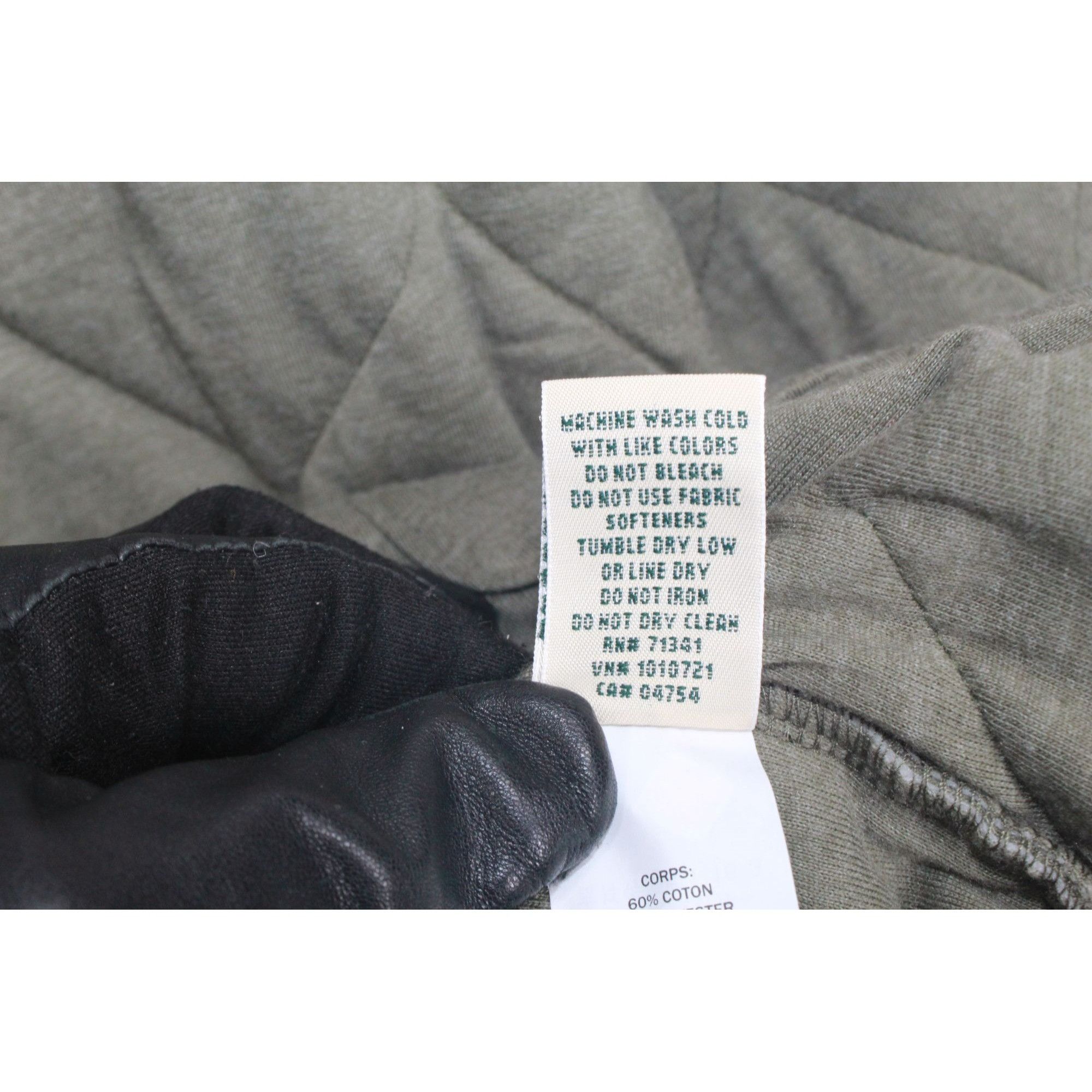 L.L. Bean LL Bean Women's Quilted Knit Jacket Olive Green Size XL / US 12-14 / IT 48-50 - 9 Thumbnail
