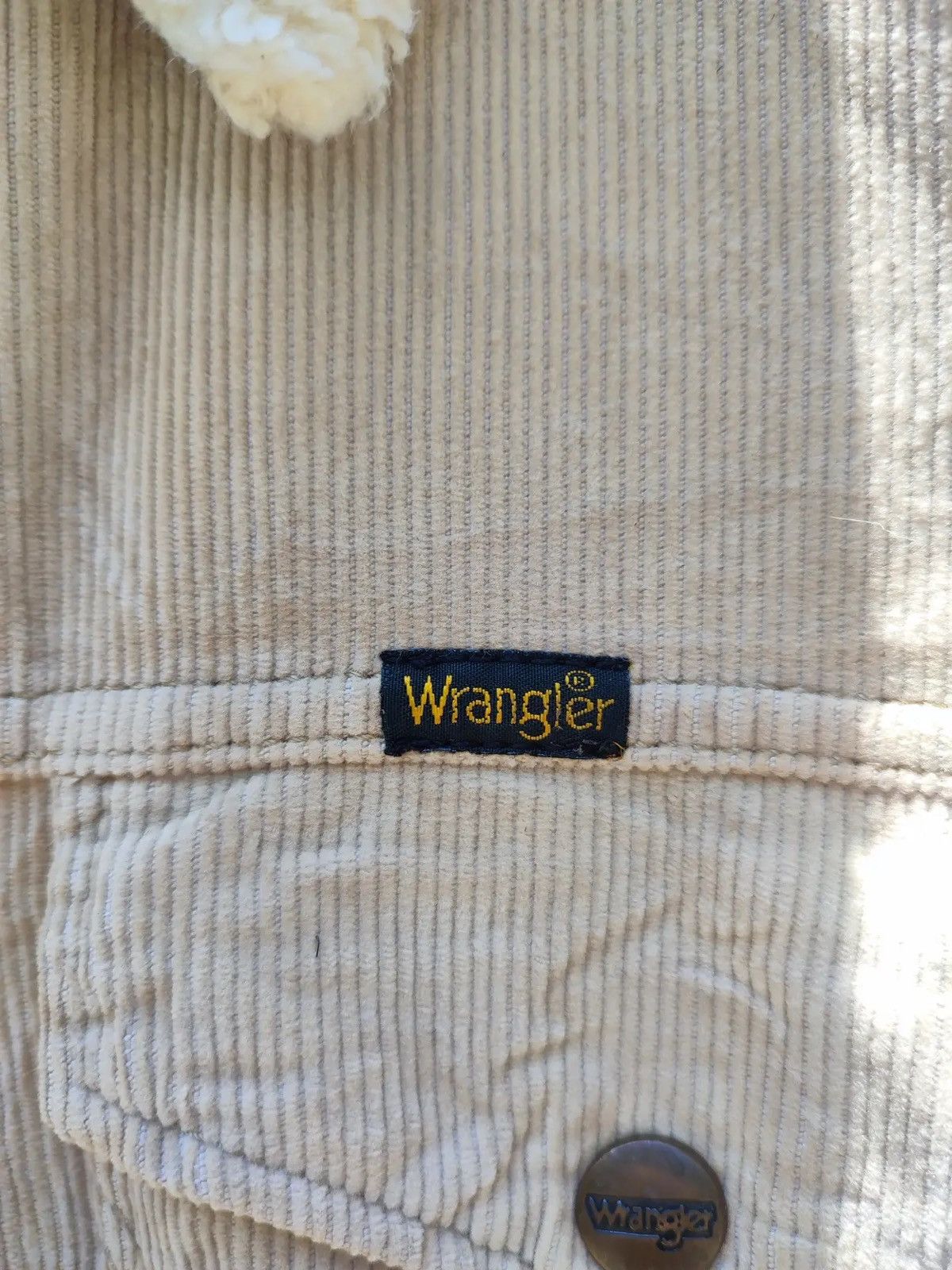 Wrangler Vintage Wrangler Wrange Coat Sherpa-Lined Corduroy Jacket Size US M / EU 48-50 / 2 - 8 Thumbnail