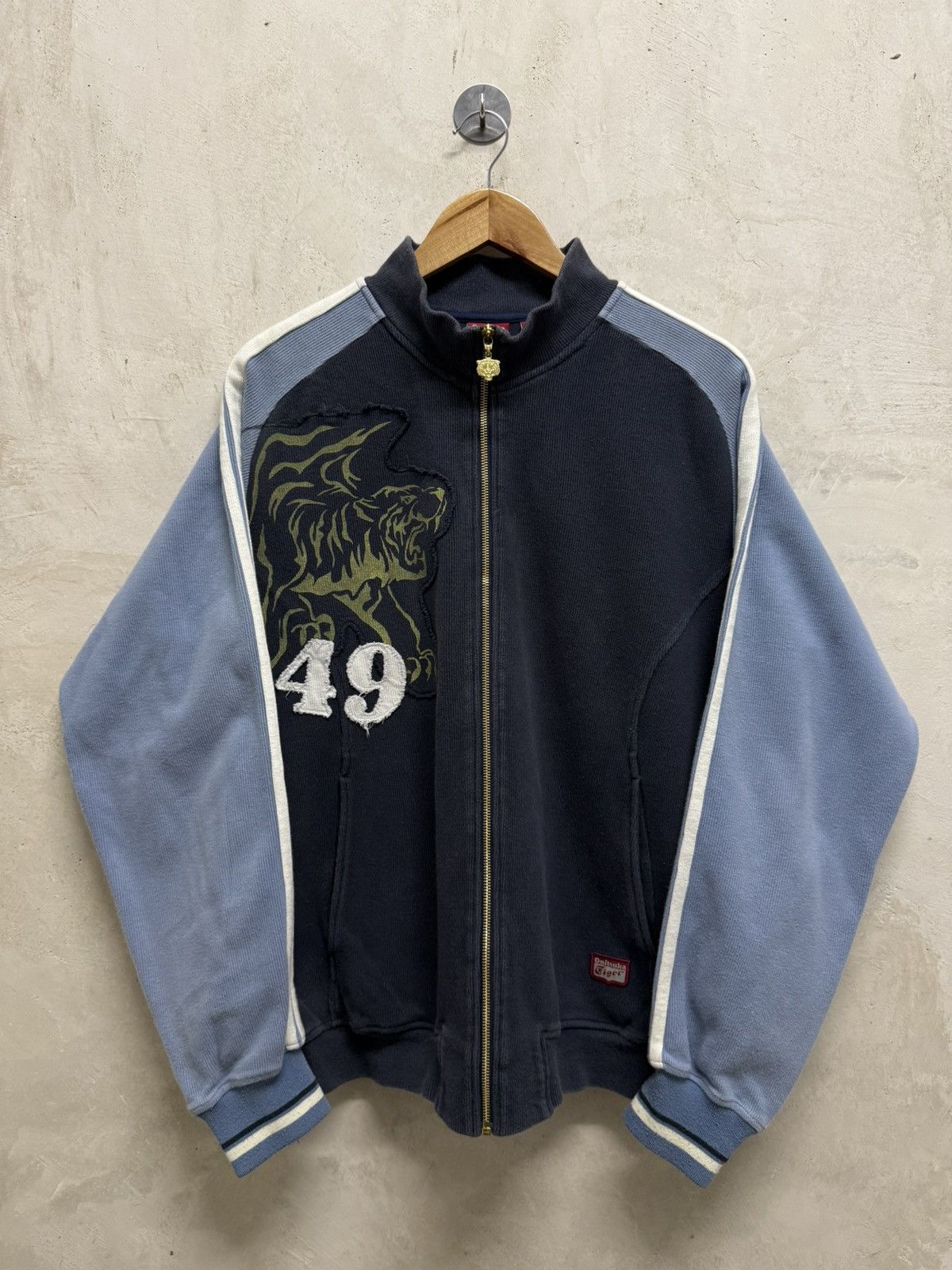 Onitsuka Tiger 2000s Archival Onitsuka Tiger Zip Up Sweater Size US L / EU 52-54 / 3 - 1 Thumbnail