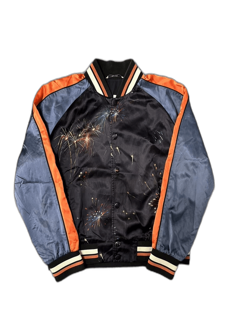 Valentino Valentino Firework Print Silk Jacket Size US M / EU 48-50 / 2 - 1 Thumbnail