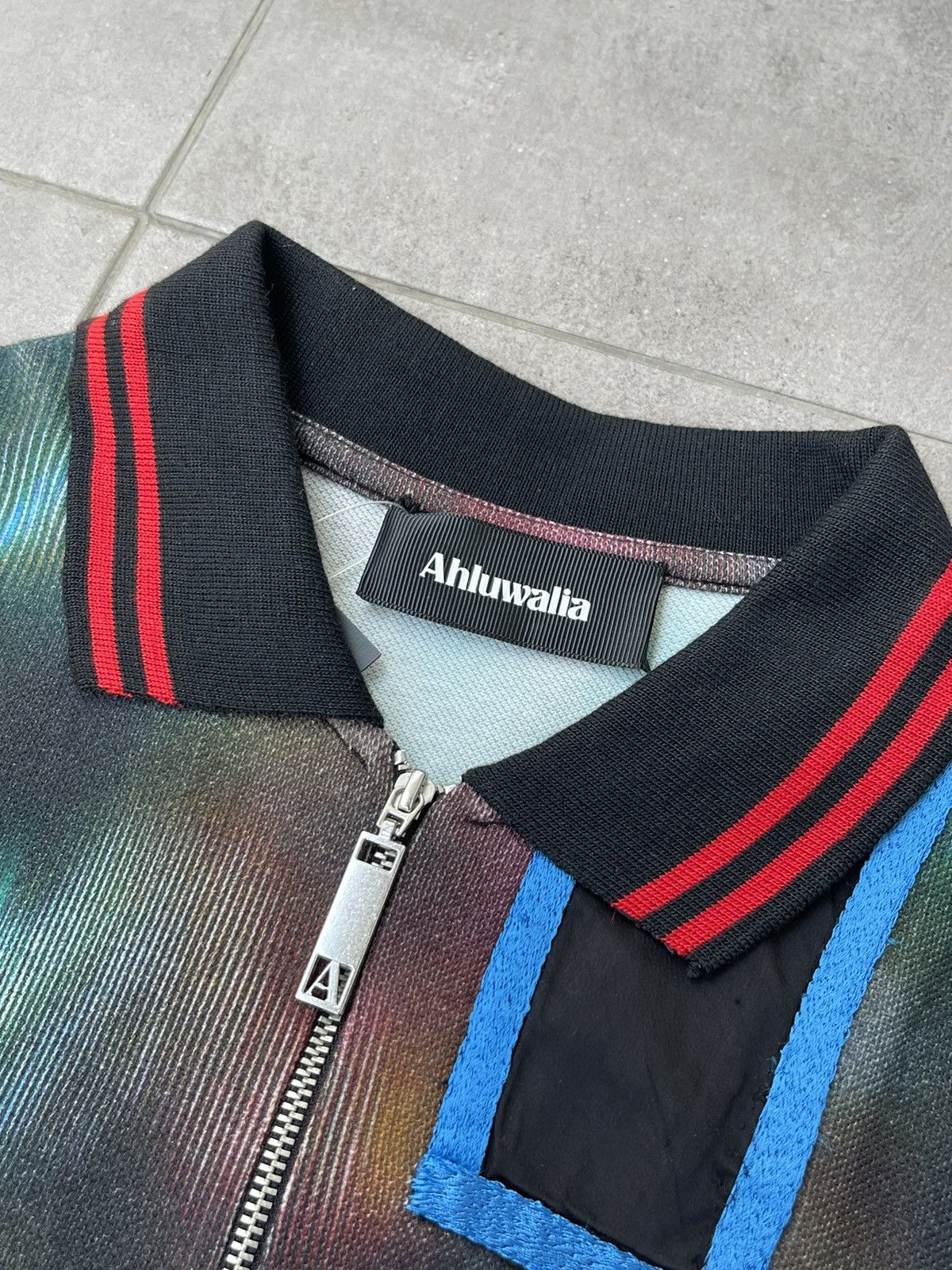 Ahluwalia !DS! AW23 Ahluwalia Sahara Short Sleeve Polo Size US M / EU 48-50 / 2 - 20 Thumbnail