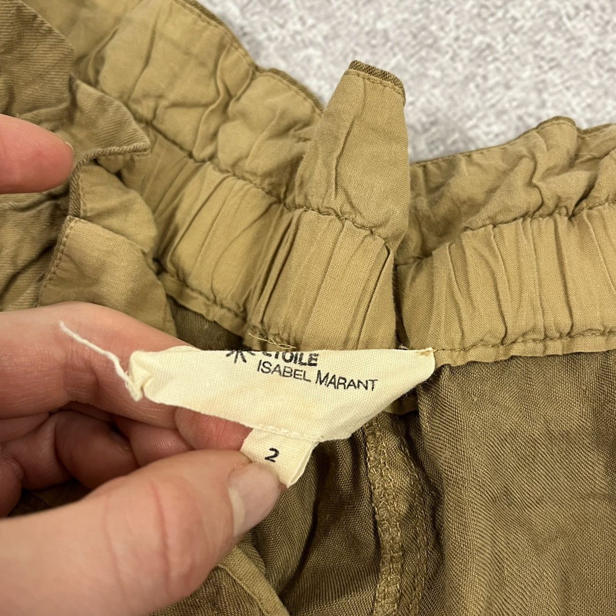 Isabel Marant Brown beige Isabel Marant Etoile linen pants trousers Size 26" / US 2 / IT 38 - 7 Thumbnail