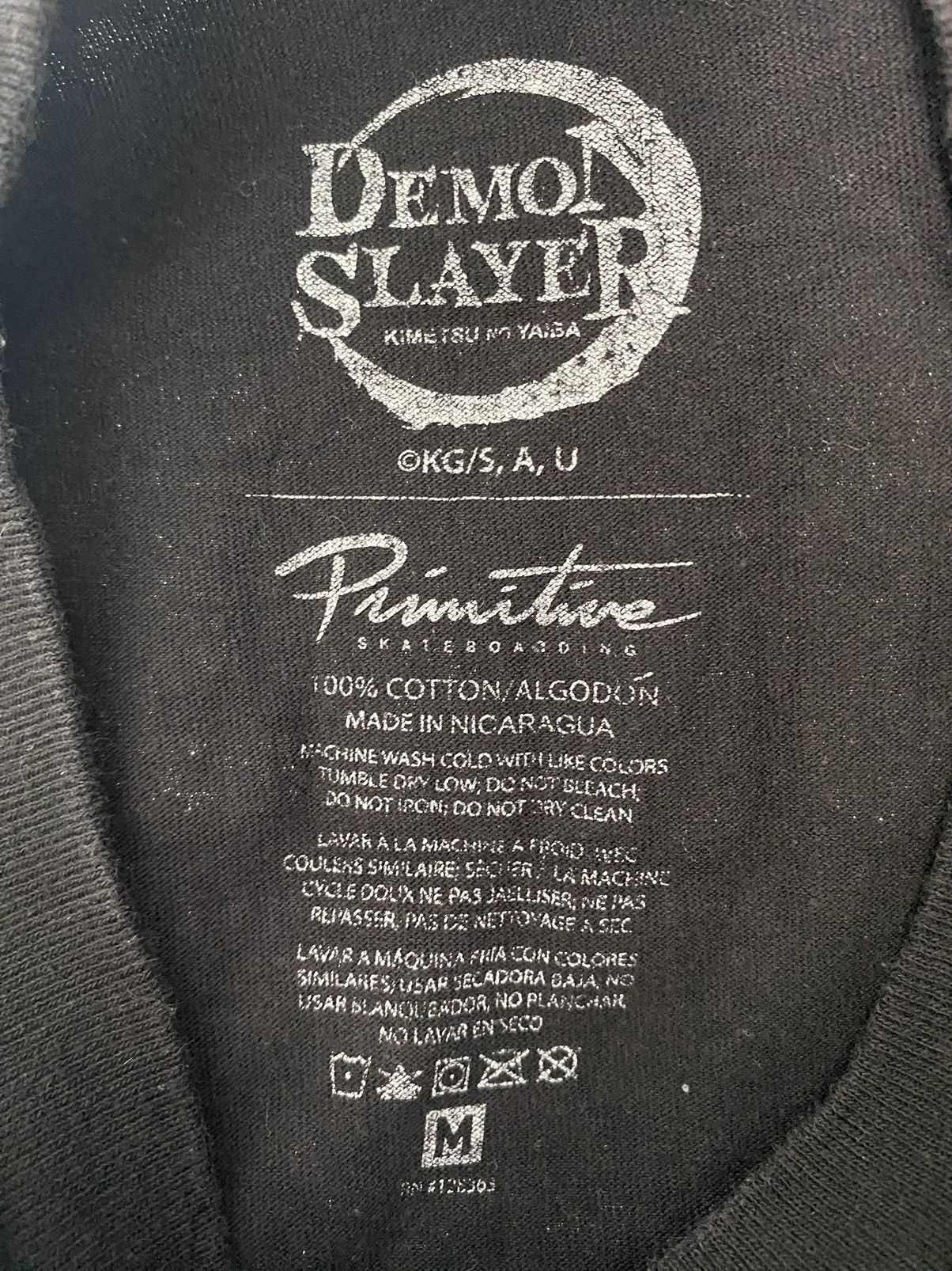 Primitive Primitive X Demon Slayer Anime T-shirt Size US M / EU 48-50 / 2 - 5 Thumbnail