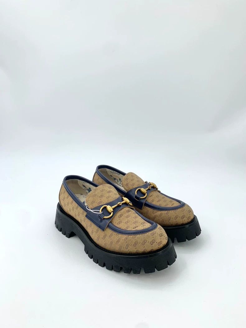 Gucci Gucci Size 37.5 Size 37.5 Brown Double G Old Flower Full Pr Size US 5 / EU 37 - 2 Thumbnail