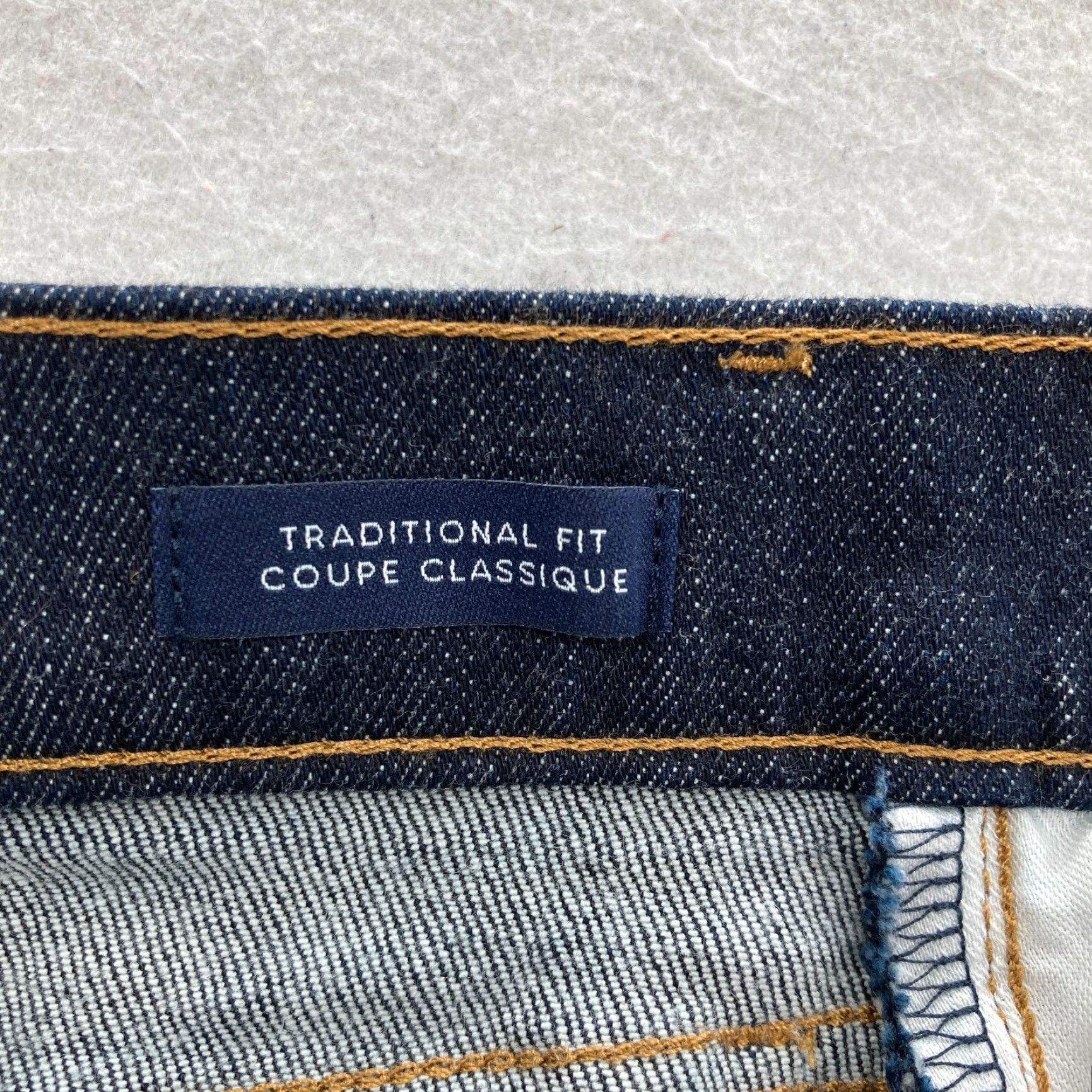 Lands' End Lands' End Square Rigger Jeans Mens 50 Traditional Fit Denim Blue Pants Jeans Wide 5-Pocket Stretch Regular 50 Tall Mens Size US 34 / EU 50 - 6 Thumbnail