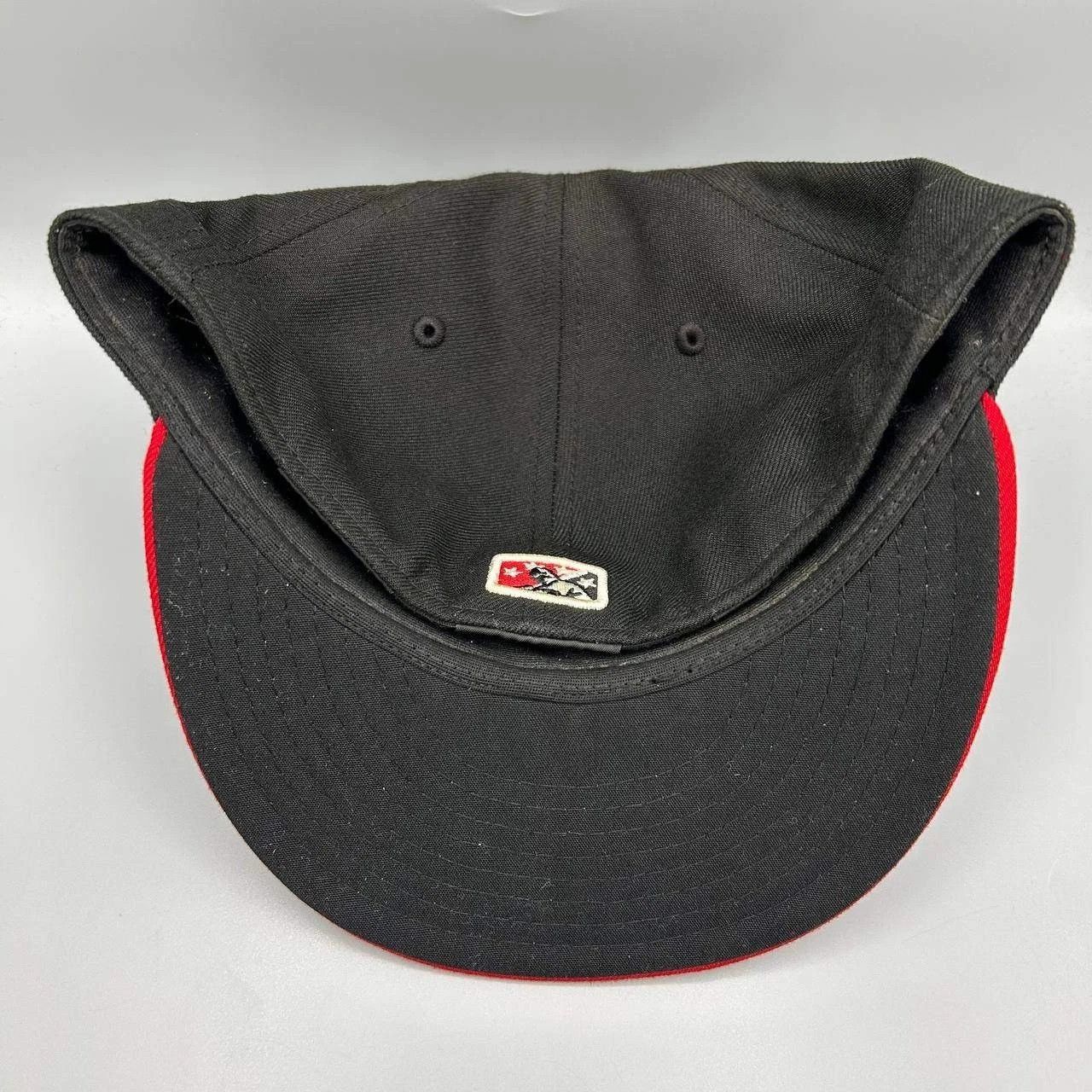 New Era Birmingham Barons Hat Men 8 Black Embroidered MiLB Fitted Size ONE SIZE - 9 Thumbnail