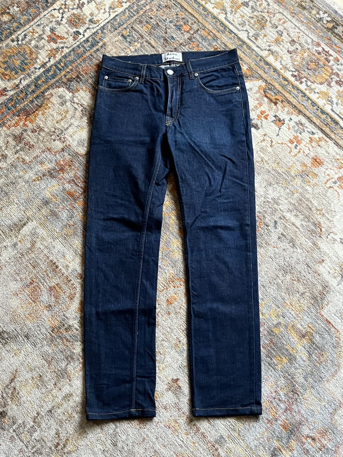 Acne Studios Acne Ace Raw Gothic Skinny Jeans Size US 31 - 1 Thumbnail