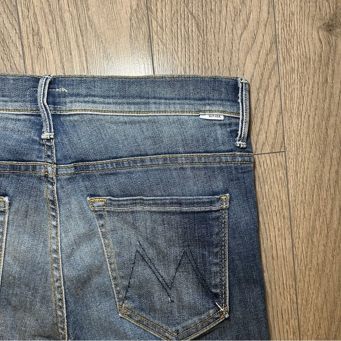 MOTHER MOTHER Insider Crop Step Fray in Not Rough Enough Size 27 Size 27" / US 4 / IT 40 - 5 Thumbnail