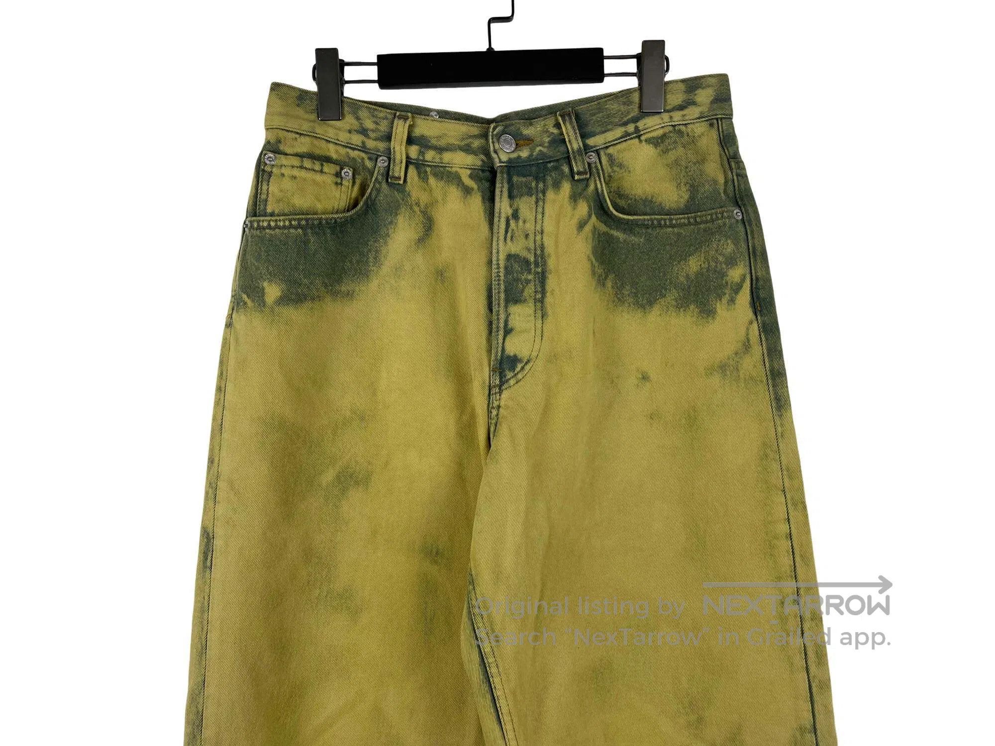 Dries Van Noten DRIES VAN NOTEN Tie-Dye Washed Denim Long Pants Size US 31 - 3 Thumbnail