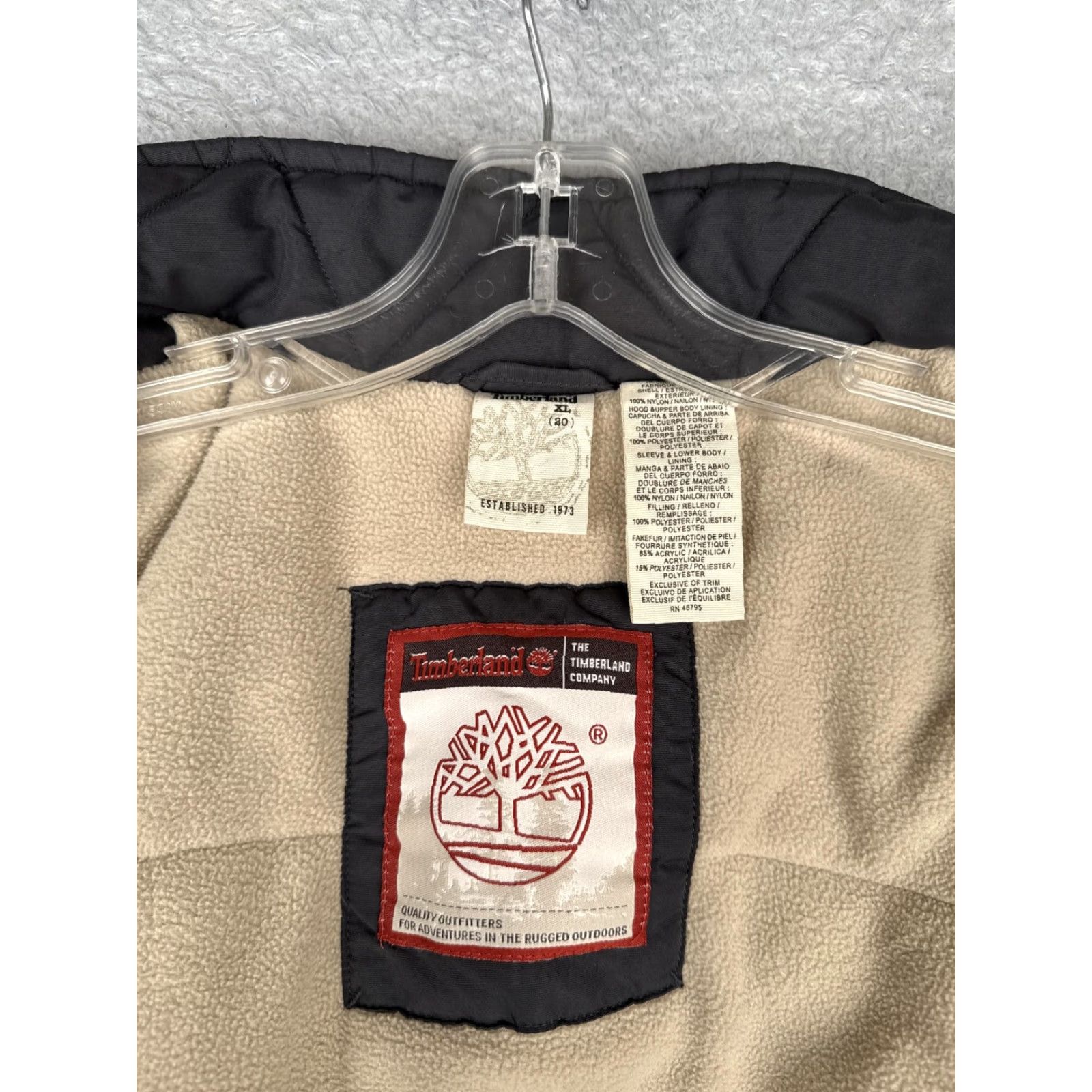 Timberland Timberland Weathergear Jacket Women XL Gray Fleece Lined Insulated Parka Coat Size XL / US 12-14 / IT 48-50 - 3 Thumbnail