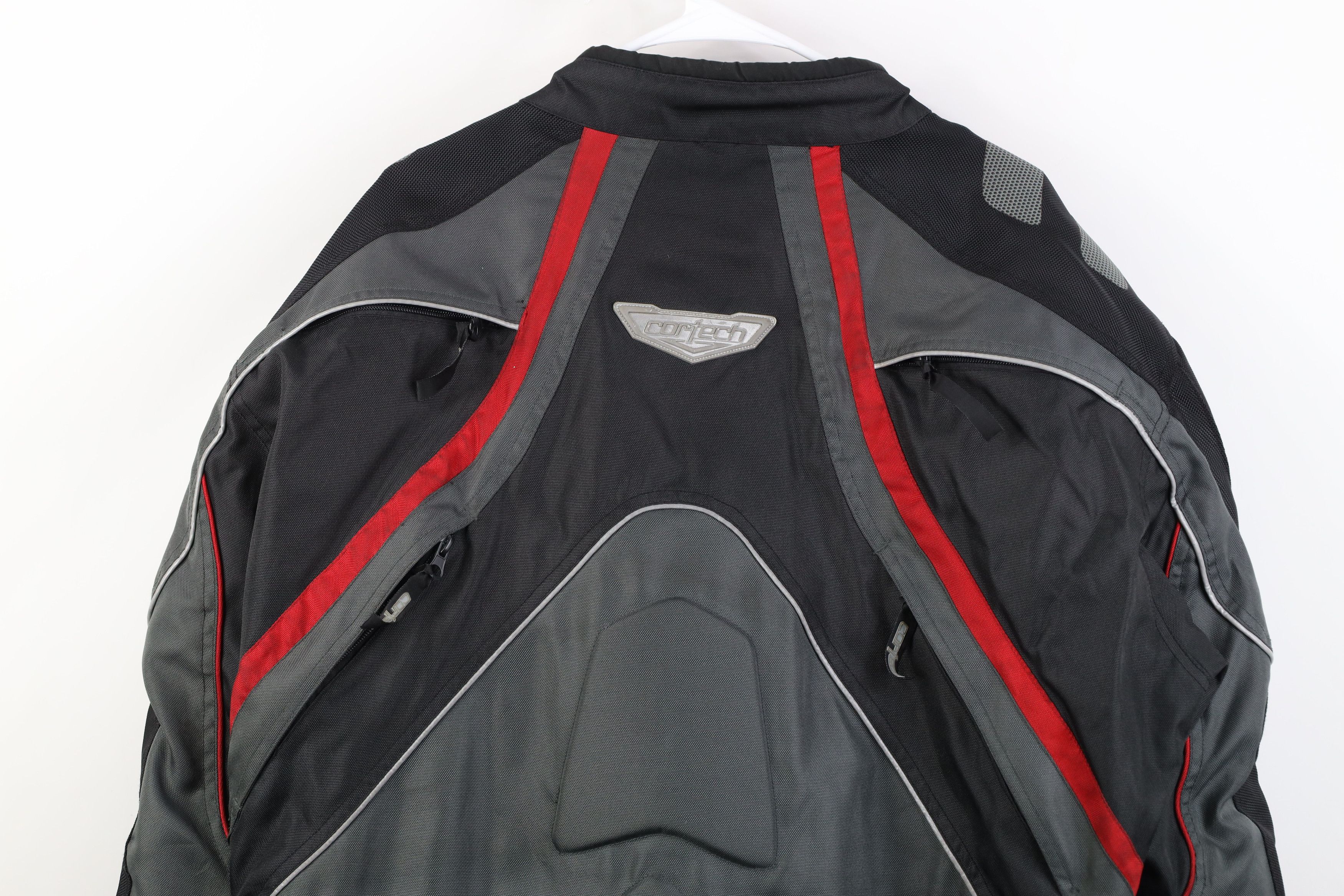 Vintage Vintage Streetwear Armored Padded Motorcycle Riding Jacket Size US XXL / EU 58 / 5 - 18 Thumbnail