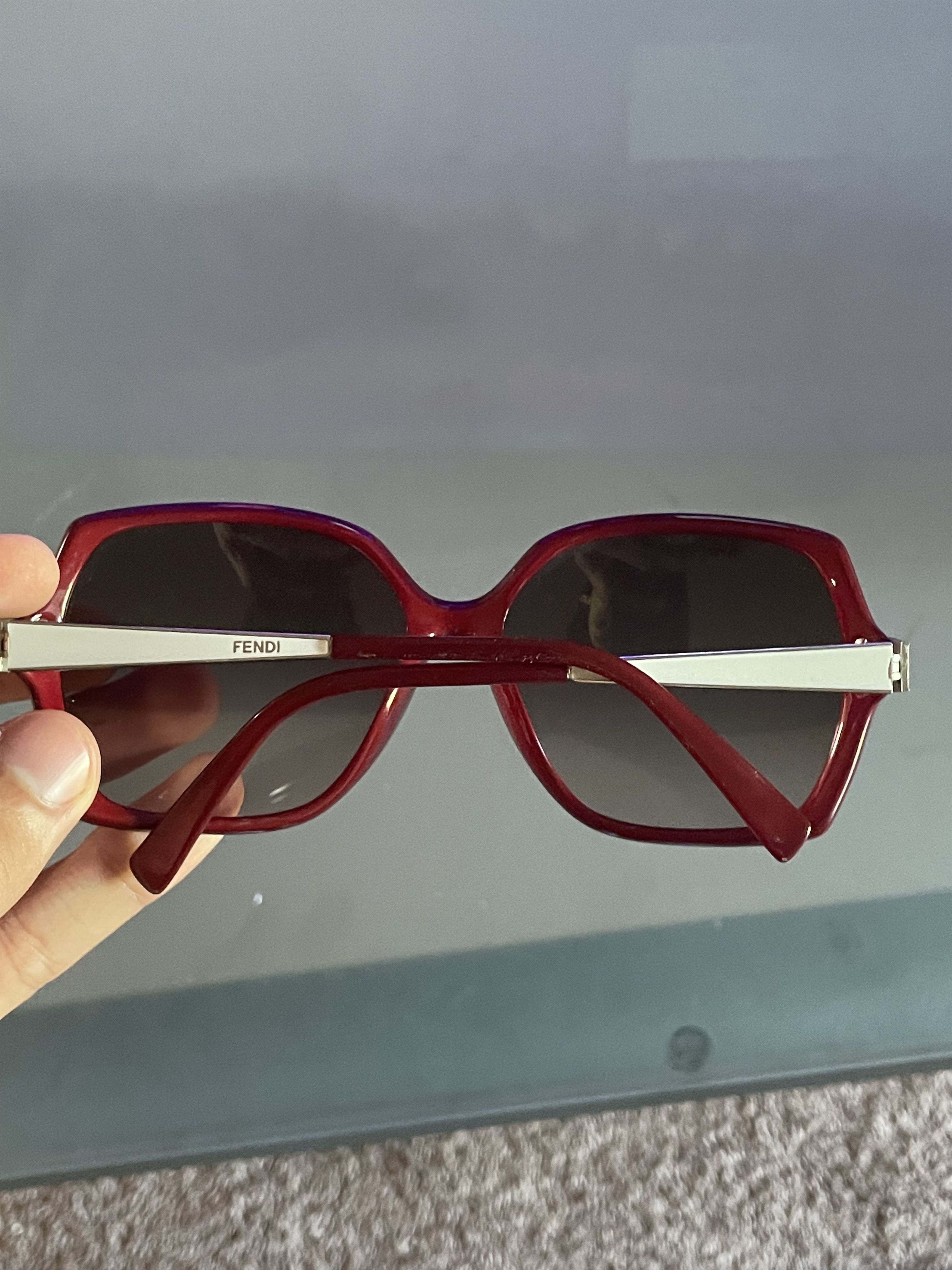 Fendi Oversized fendi sunglasses Size ONE SIZE - 2 Thumbnail