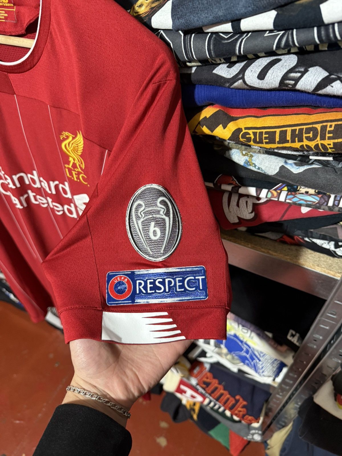 New Balance Rare New Balance FC Liverpool 2020 Champions League Jersey Size US XXL / EU 58 / 5 - 12 Thumbnail