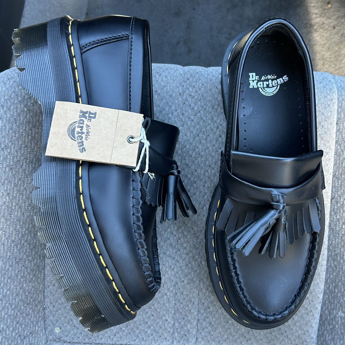 Dr. Martens Doc Marten Adrian Quad Tassel Loafer sz 6M / 7W Size US 6 / EU 39 - 1 Thumbnail