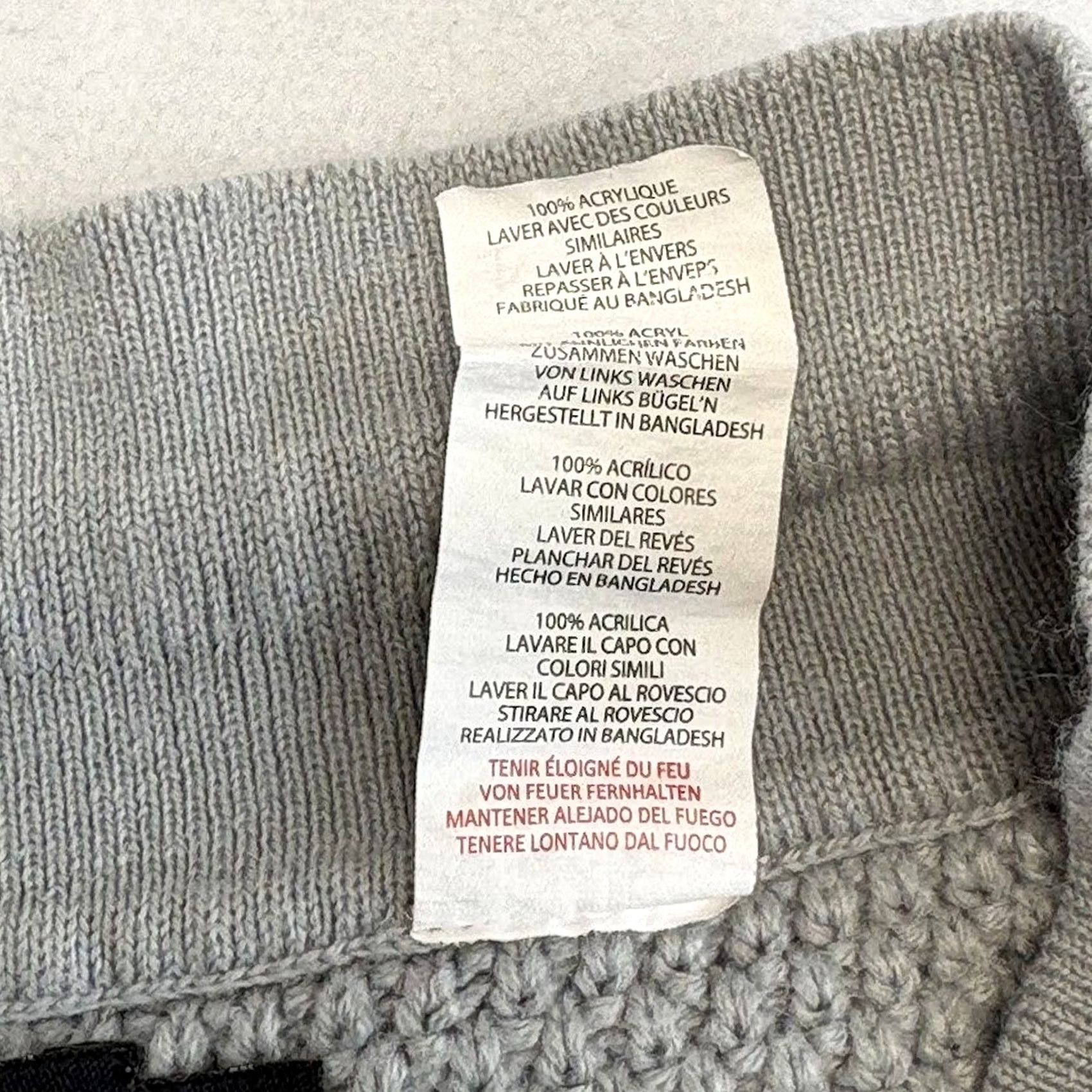PrettyLittleThing PRETTYLITTLETHING Gray Textured Knit Jogger Sweatpants Women S Size S Size S / US 4 / IT 40 - 4 Thumbnail