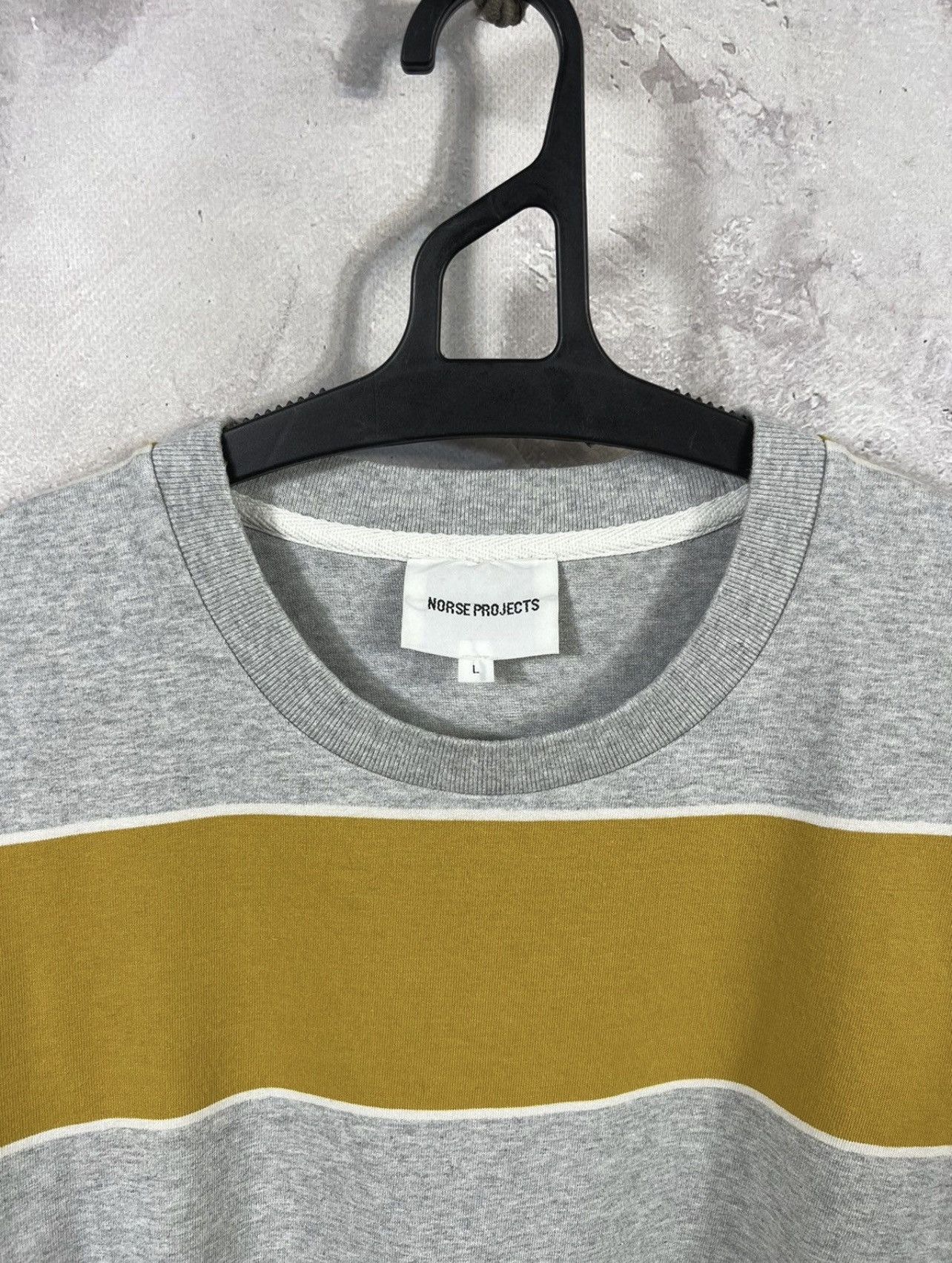 Norse Projects Vintage Norse Project Stripes Y2k Tee Size US L / EU 52-54 / 3 - 2 Thumbnail