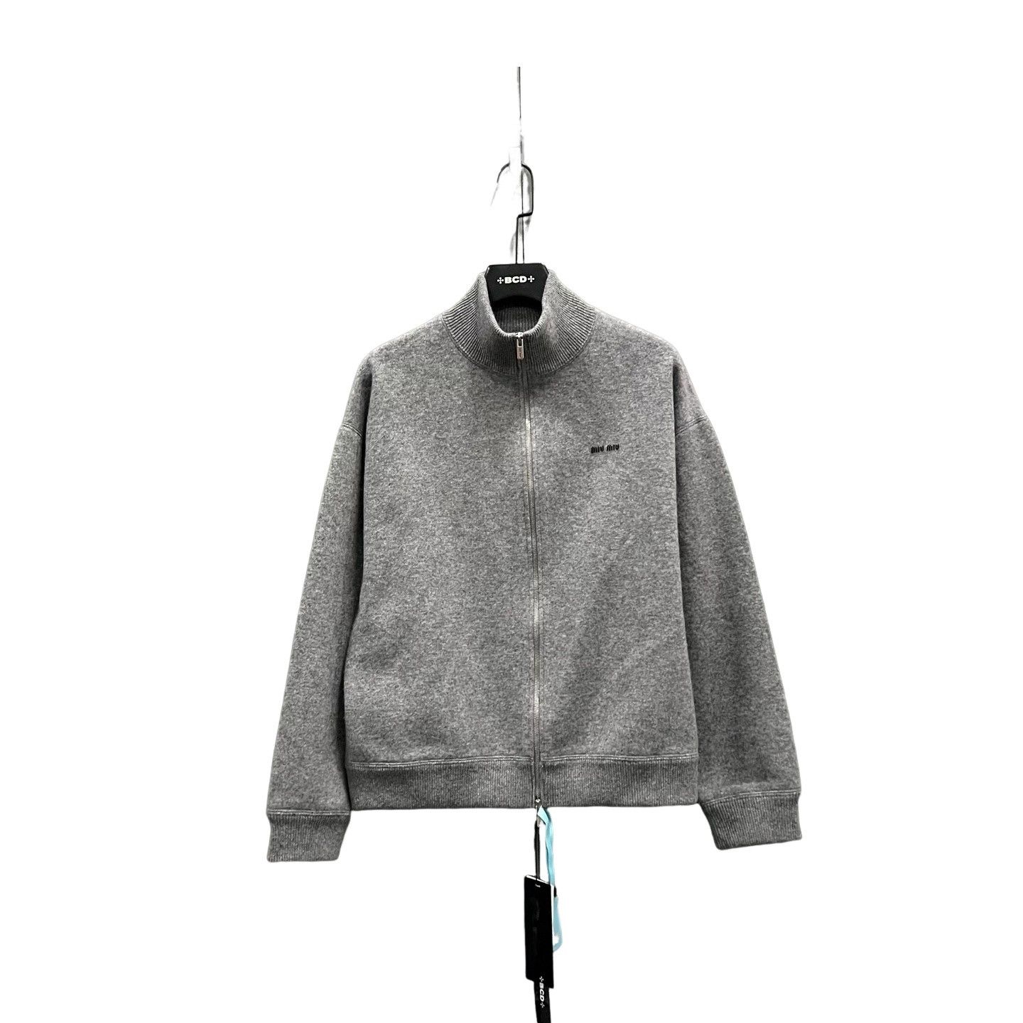 Miu Miu Miu Miu Cashmere Zip-Up Sweater Size 36 Size XS / US 0-2 / IT 36-38 - 1 Thumbnail