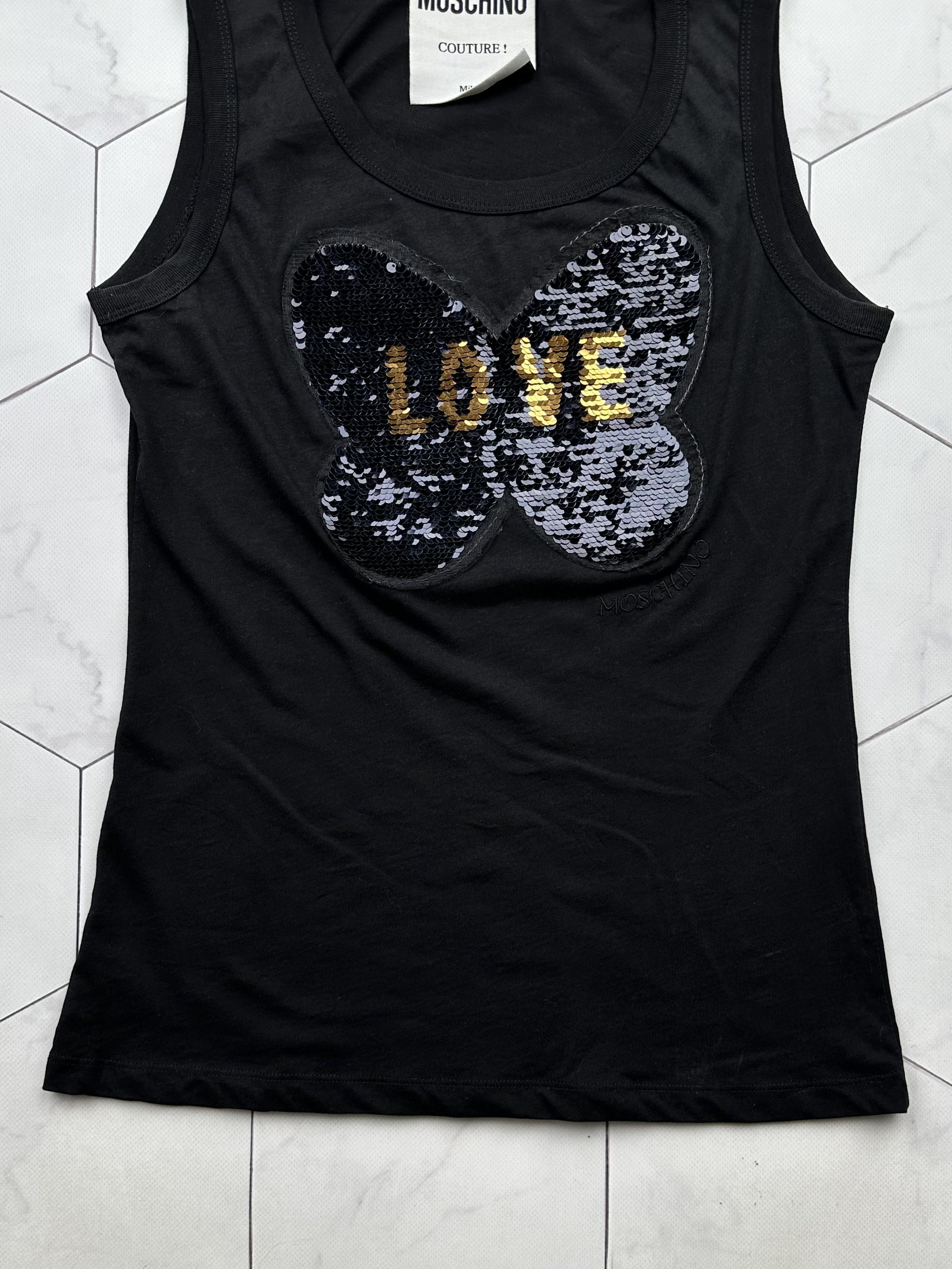 Moschino Moschino Tank Top (B109) Size M / US 6-8 / IT 42-44 - 3 Thumbnail
