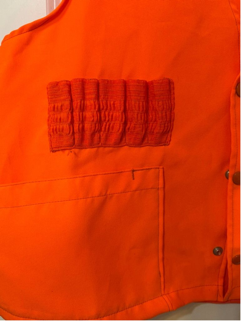 The Unbranded Brand Vintage Men’s Orange Hunting Vest-L Size US L / EU 52-54 / 3 - 2 Thumbnail