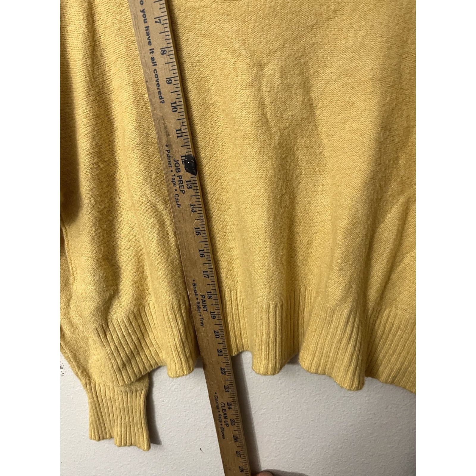 American Eagle Outfitters VINTAGE American Eagle Outfitters Women's Yellow Long Sleeve Sweater Crew Acrylic Knit Casual M Size M / US 6-8 / IT 42-44 - 5 Thumbnail