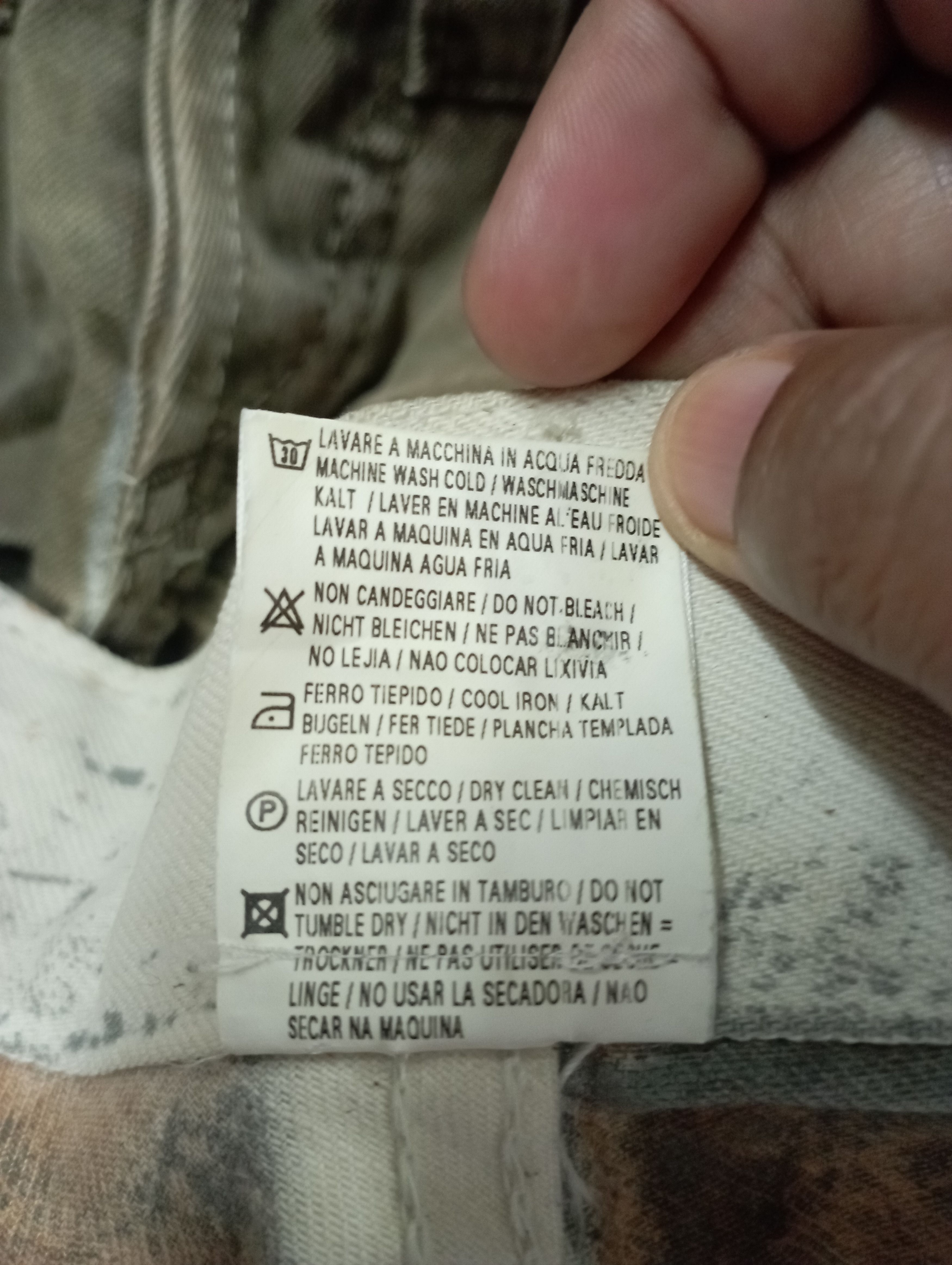 Tornado Mart Flare Jeans Made In Italy Crazy Mud lightning Wash G Brand Size 24" / US 00 / IT 34 - 19 Thumbnail