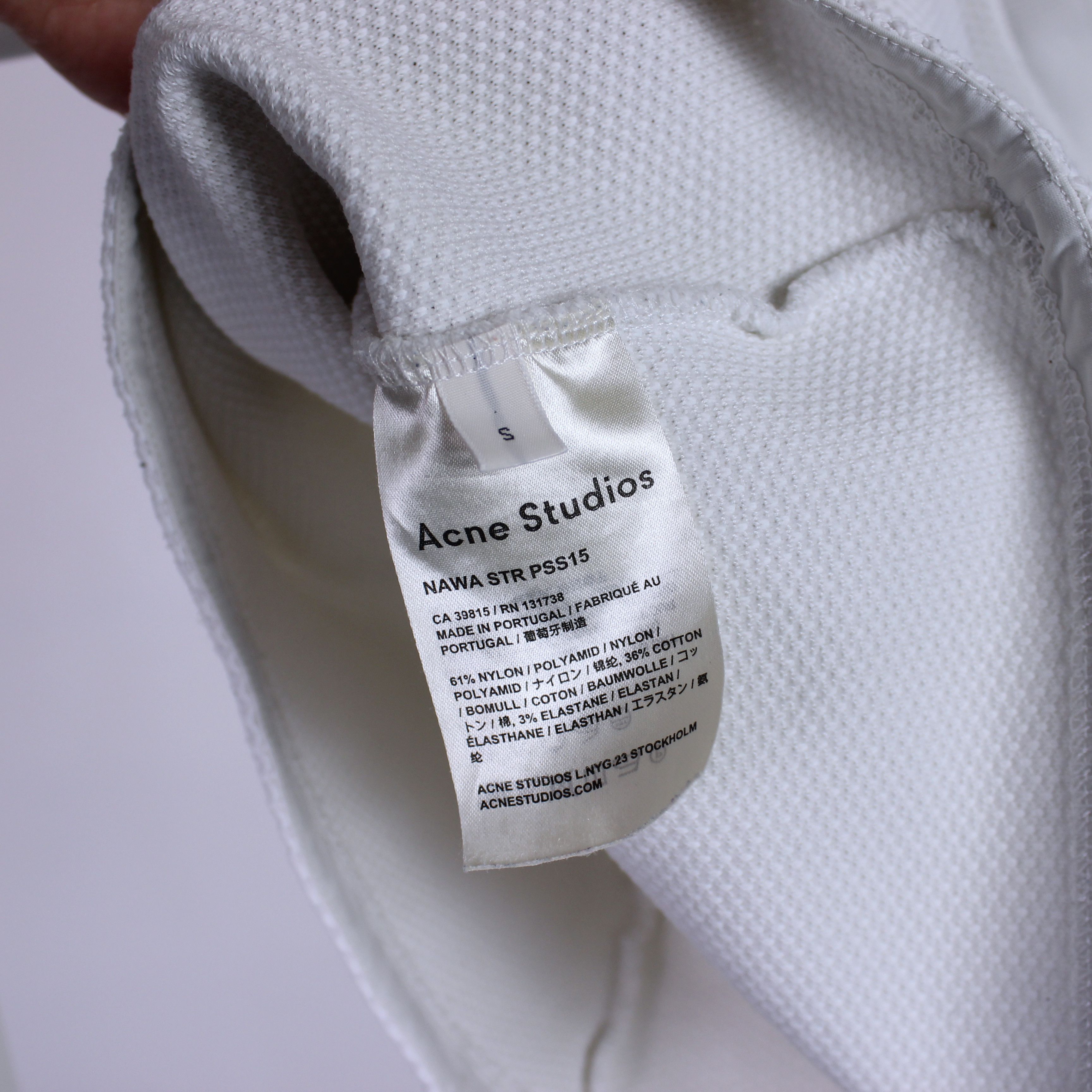 Acne Studios Acne Studios crop tops blouses shirt women cotton S Size S / US 4 / IT 40 - 8 Thumbnail