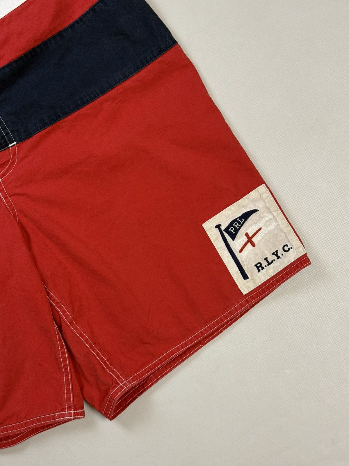 Polo Ralph Lauren Polo By Ralph Lauren R.L.Y.C. Drawstring Beach Swim Shorts Size US 34 / EU 50 - 7 Thumbnail