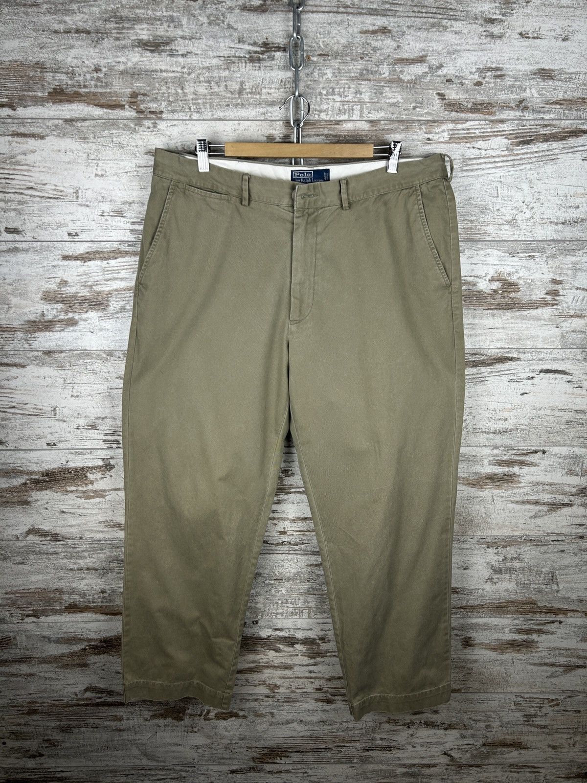 Polo Ralph Lauren × Vintage Mens Vintage Polo Ralph Lauren Trousers baggy pants y2k rare Size US 38 / EU 54 - 2 Thumbnail