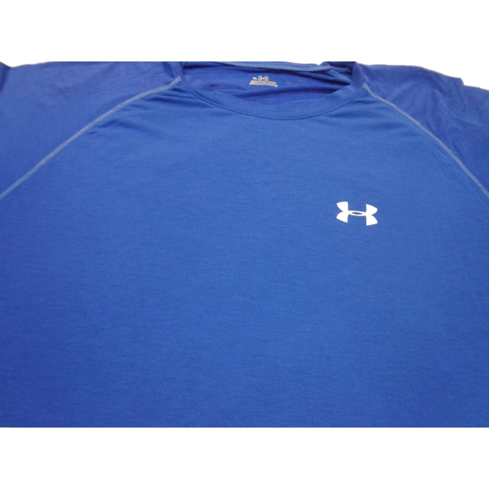 Under Armour Under Armour T-Shirt Mens XL Blue Short Sleeve Crew Neck Pullover Activewear Shirt Size US XL / EU 56 / 4 - 1 Thumbnail